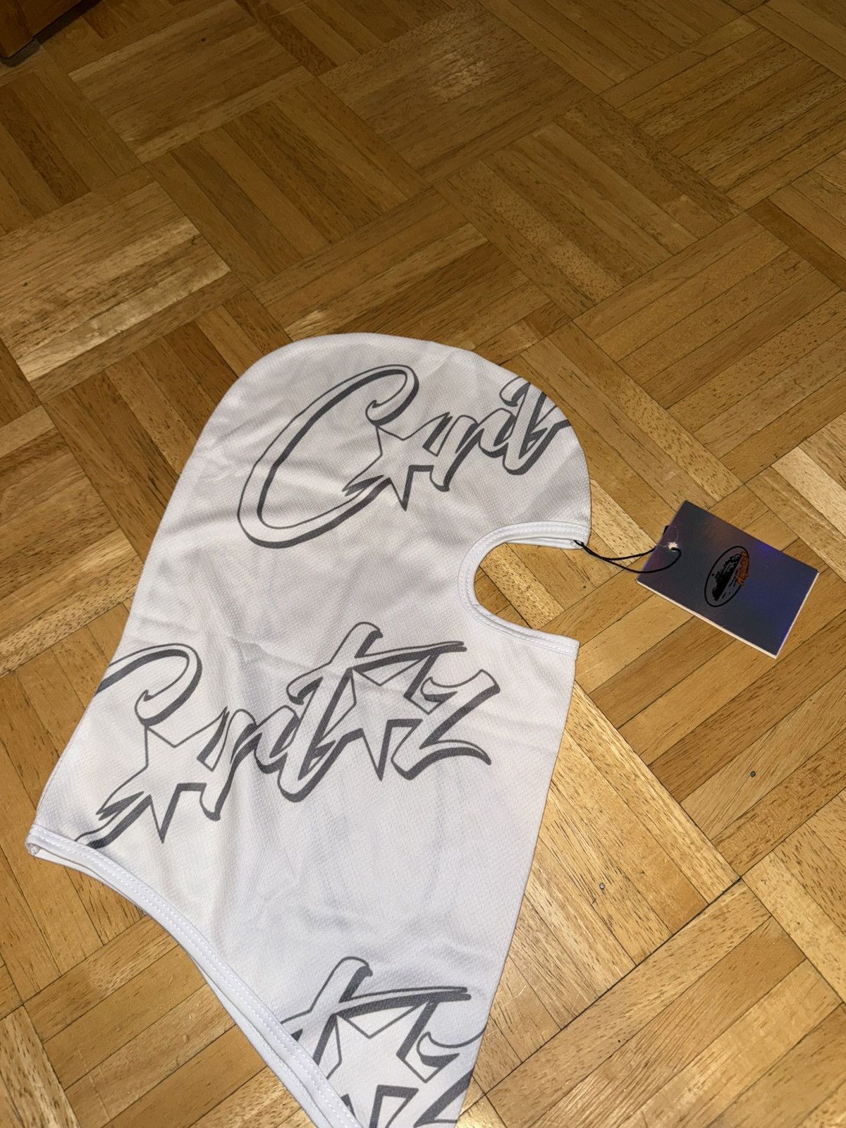 Corteiz Cortiez Ski Mask “White” Size ONE SIZE - 1 Thumbnail