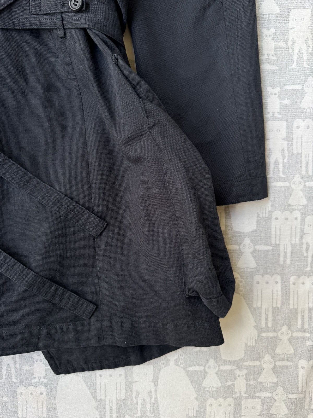 Ann Demeulemeester Ann Demeulemeester SS04 4 Pocket Belted Wrapped Jacket Size US S / EU 44-46 / 1 - 12 Thumbnail
