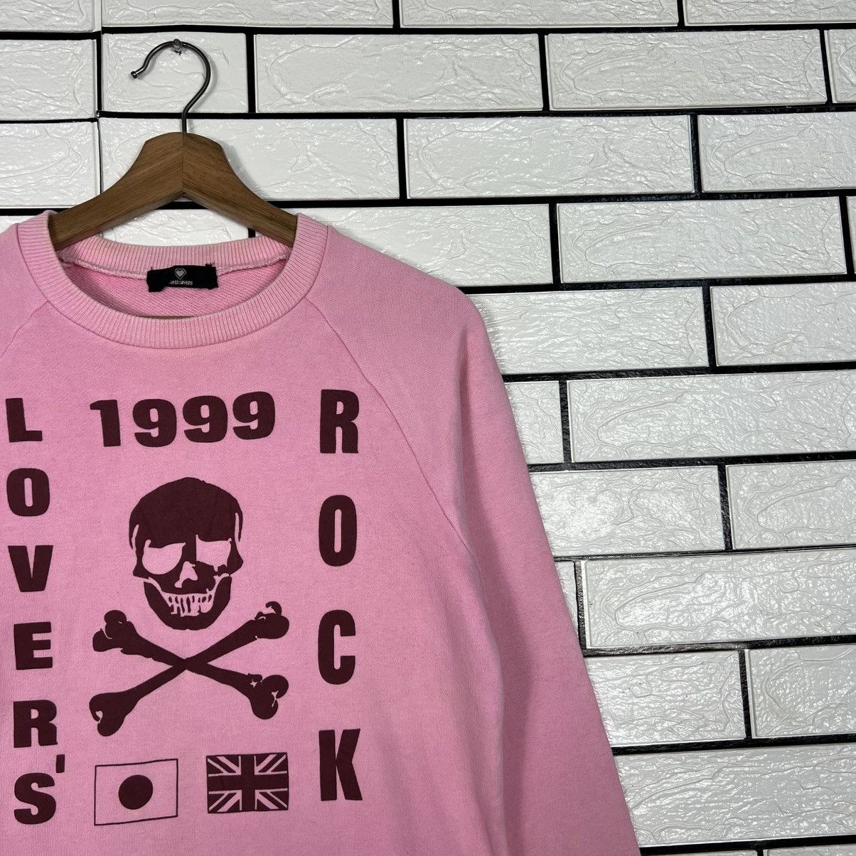 Super Lovers SUPER LOVERS Lovers Rock Big Logo Pink Sweatshirt #4000-C182 Size M / US 6-8 / IT 42-44 - 5 Thumbnail