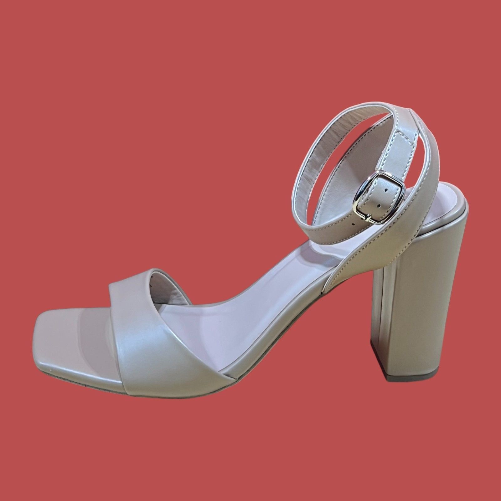 Other A New Day - Women's Heels Sandals - Beige - 10 Size US 10 / IT 40 - 1 Thumbnail