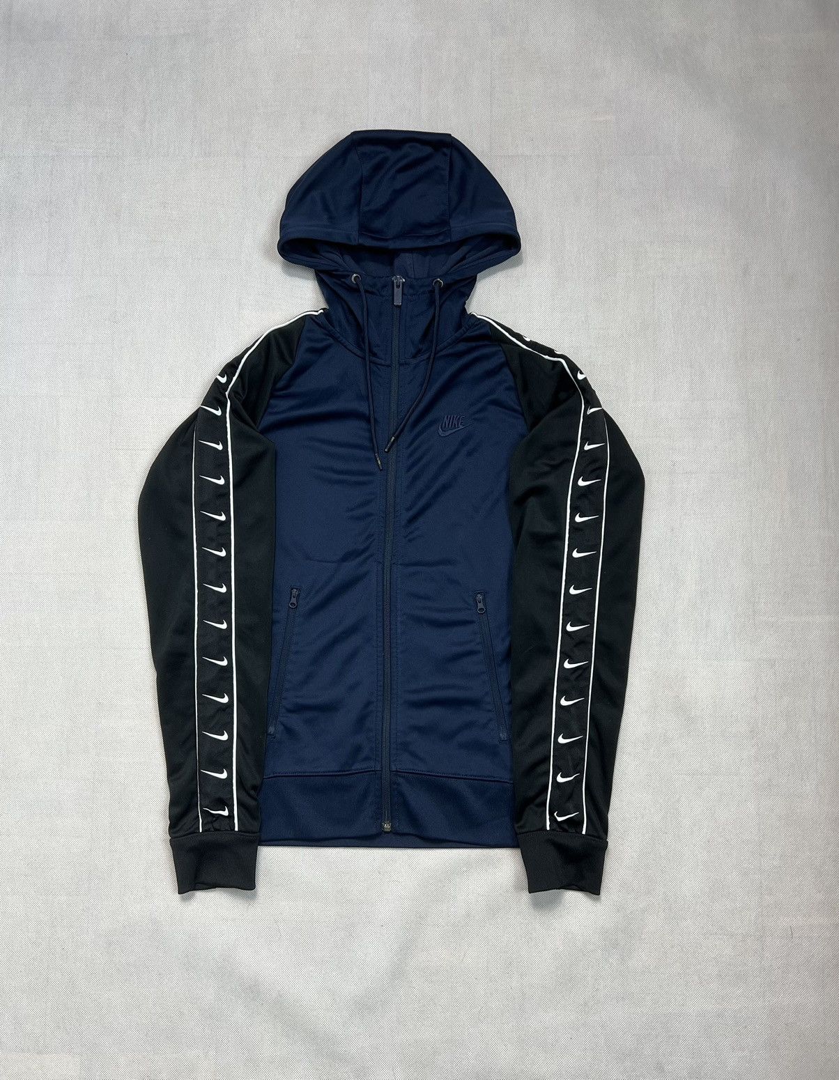 Nike Hoodie Nike multi logo swoosh zipped Size US XS / EU 42 / 0 - 1 Thumbnail