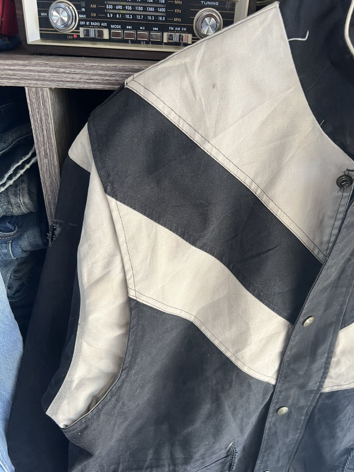 Wrangler 🔥Rare Vintage Wrangler Made in Usa Khaki Jacket Size US XL / EU 56 / 4 - 5 Thumbnail