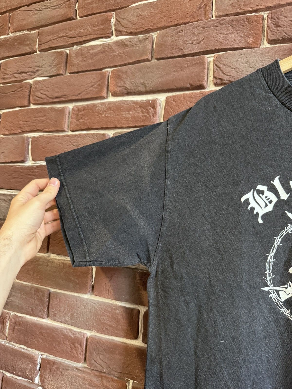 Band Tees VINTAGE 90s FADED Blockheads Grindcore Band Tee XL Grail Size US L / EU 52-54 / 3 - 5 Thumbnail