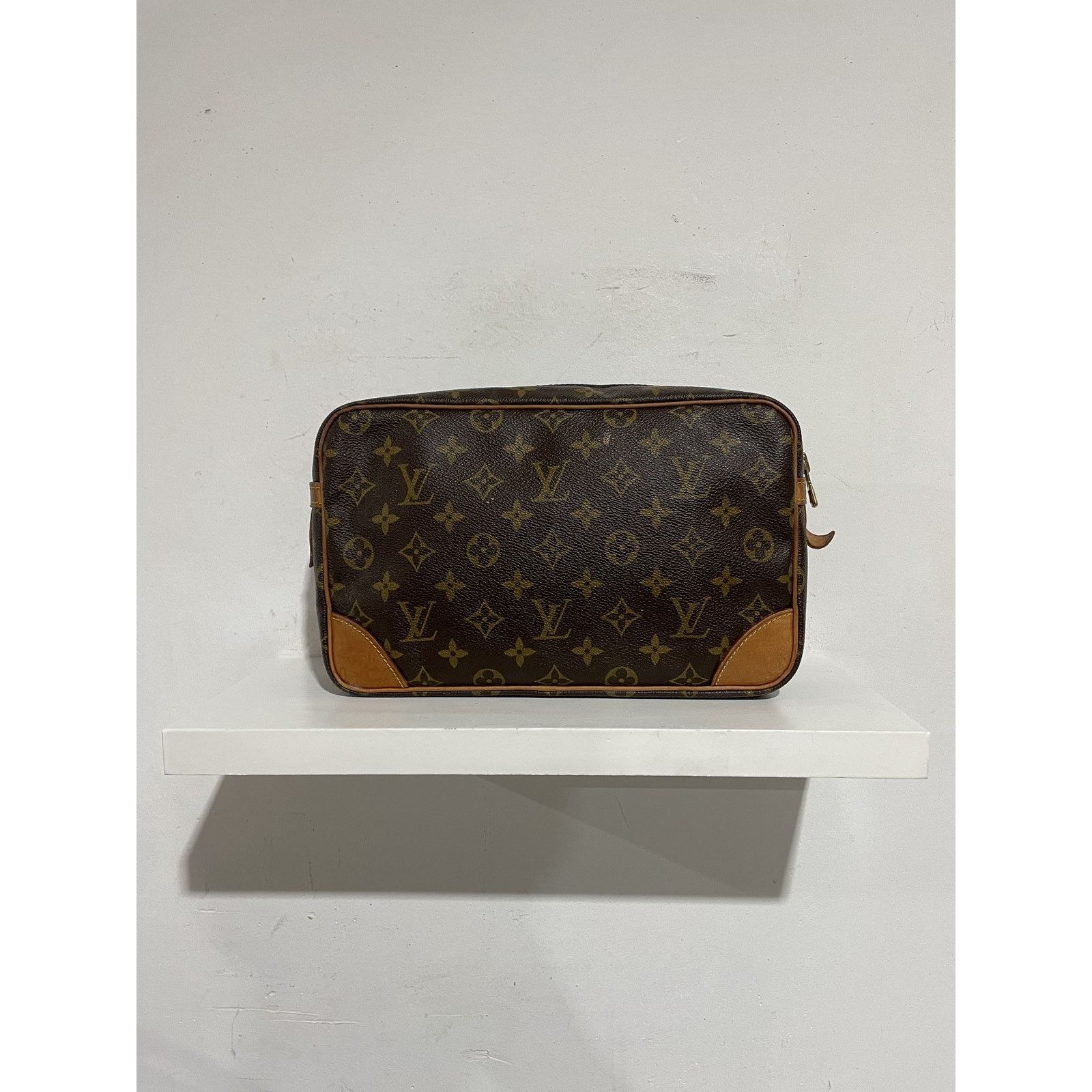 Louis Vuitton LOUIS VUITTON MONOGRAM COMPIEGNE 28 CLUTCH BAG PREOWNED Size ONE SIZE - 8 Thumbnail
