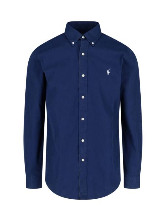 Polo Ralph Lauren POLO RALPH LAUREN Men Long Tops 710 937993 009 Blue Size US M / EU 48-50 / 2 - 1 Thumbnail