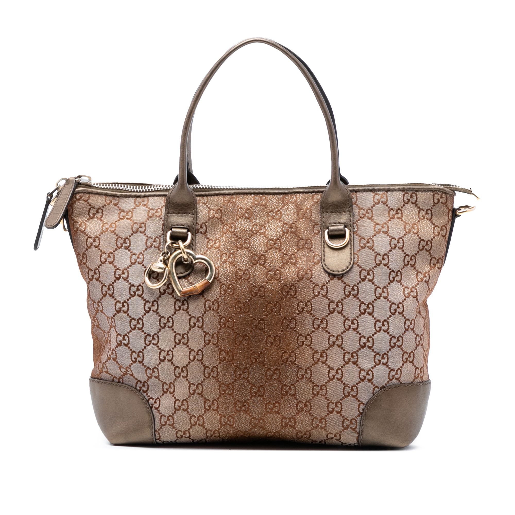 Gucci Gucci GG Lurex Heart Bit Satchel Size ONE SIZE - 1 Thumbnail