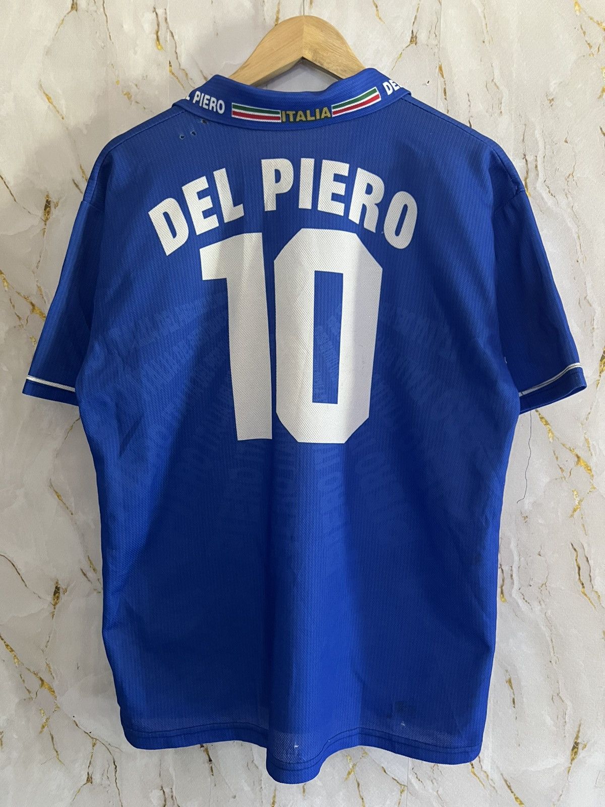 Vintage VINTAGE DEL PIERO JERSEY Size US M / EU 48-50 / 2 - 2 Thumbnail