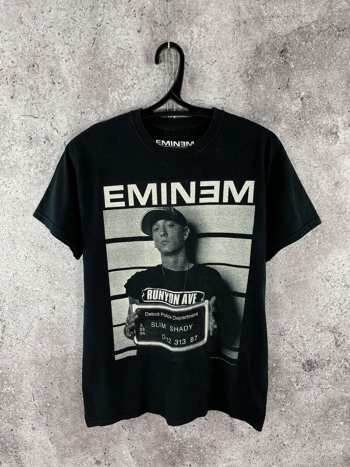 Eminem Eminem Tee Big Logo “Slim Shady Detroit Police Departament” Size US M / EU 48-50 / 2 - 1 Thumbnail