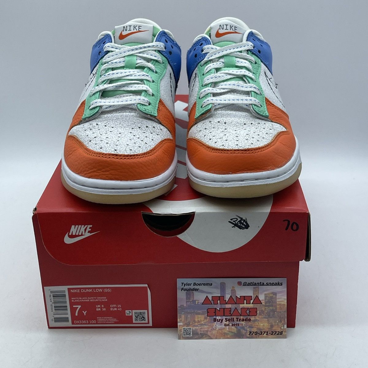Nike Dunk low Nike 101 Size US 7 / EU 40 - 2 Thumbnail