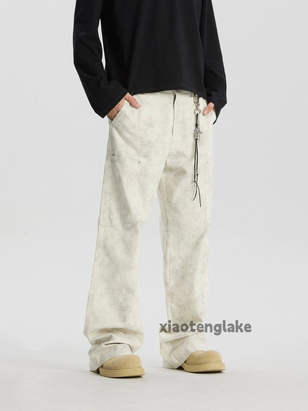 Designer × Vintage washed faded cleanfit yuppie utility outdoor pants Size US 28 / EU 44 - 2 Thumbnail
