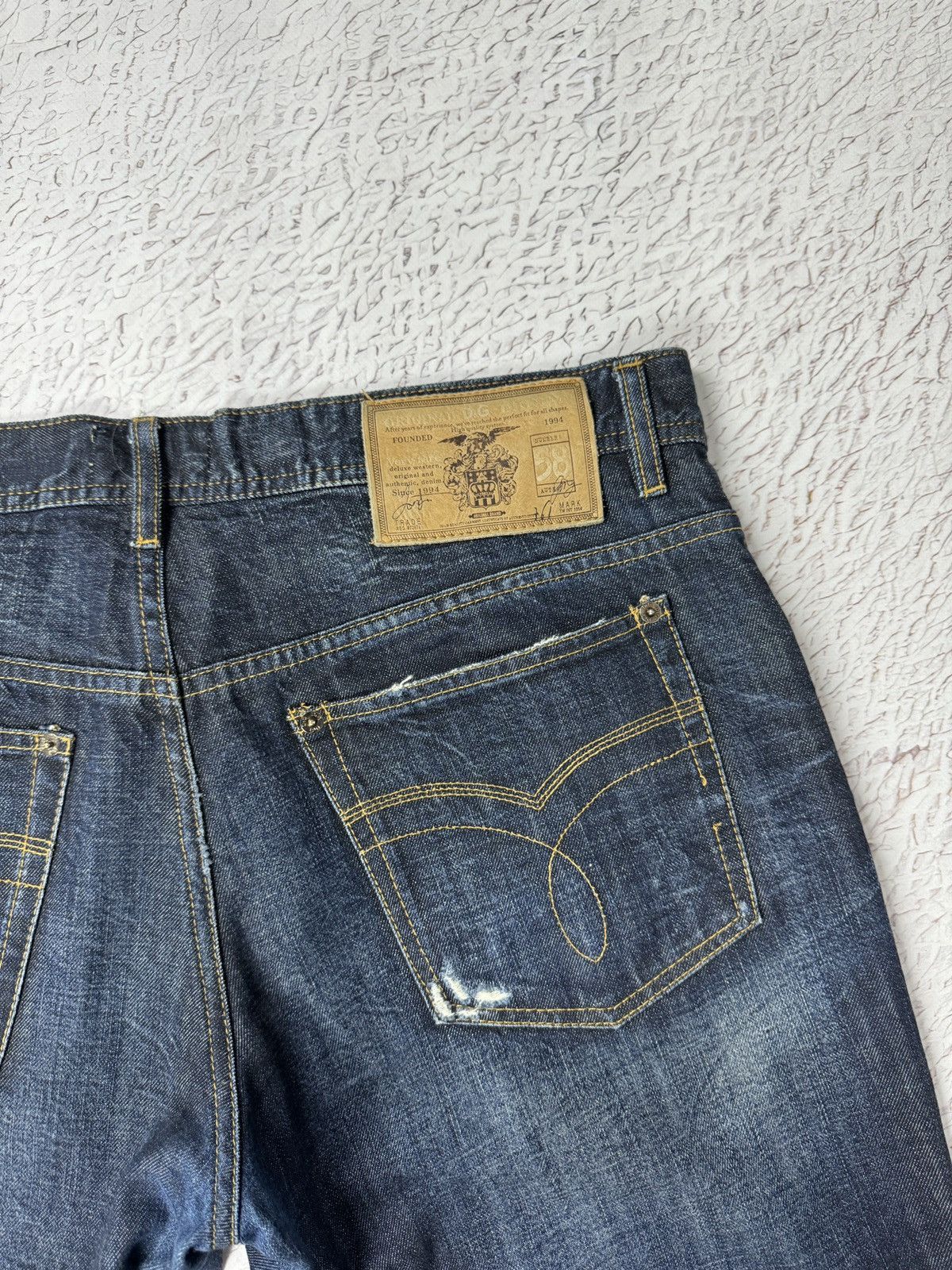 Dolce & Gabbana Dolce & Gabbana Distressed Indigo Denim Pants Jeans Size US 36 / EU 52 - 18 Thumbnail