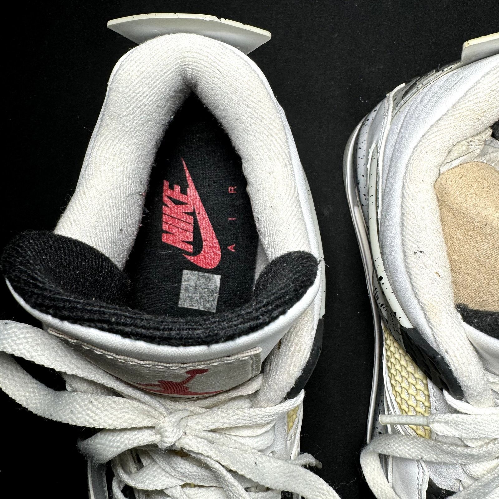 Jordan Brand × Nike Size 8 - Nike Air Jordan 4 Retro OG White Cement Men's Shoes Size US 8 / EU 41 - 6 Thumbnail