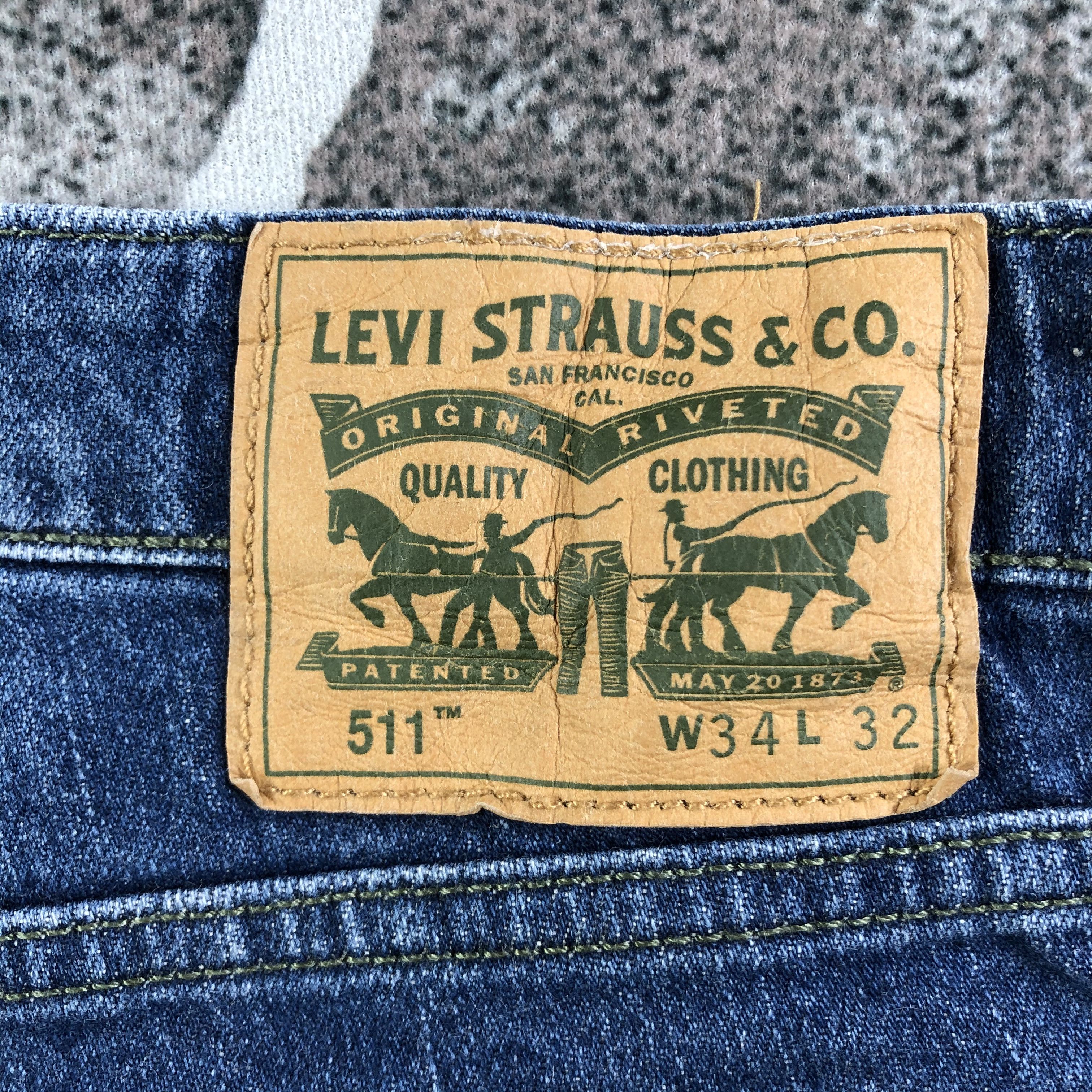 Levi's Levis 511 Jeans Faded Blue Denim KJ2090 Size US 34 / EU 50 - 5 Thumbnail