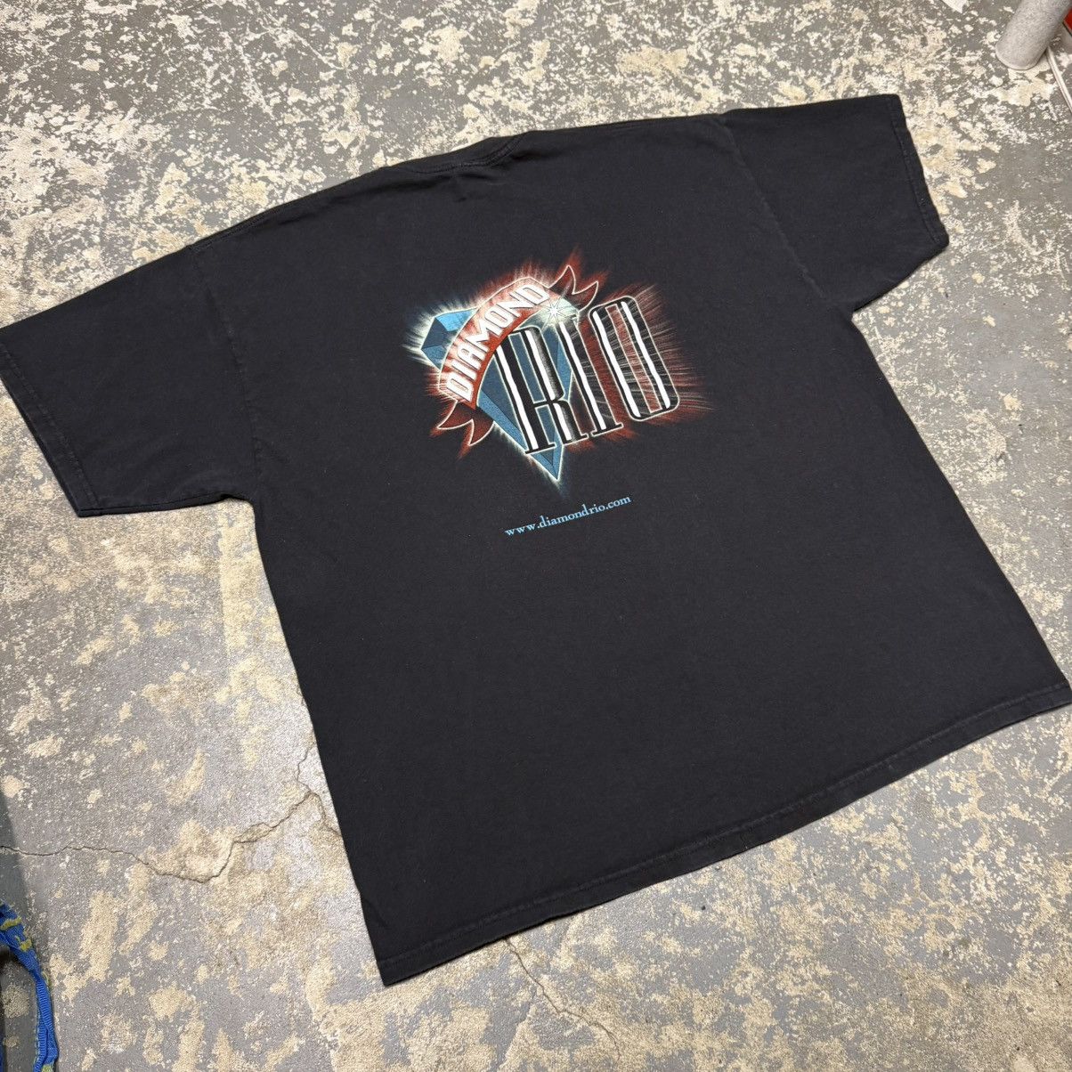 Band Tees Vintage Diamond Rio Country Music Artist Tour Tshirt Y2K Size US XXL / EU 58 / 5 - 10 Thumbnail