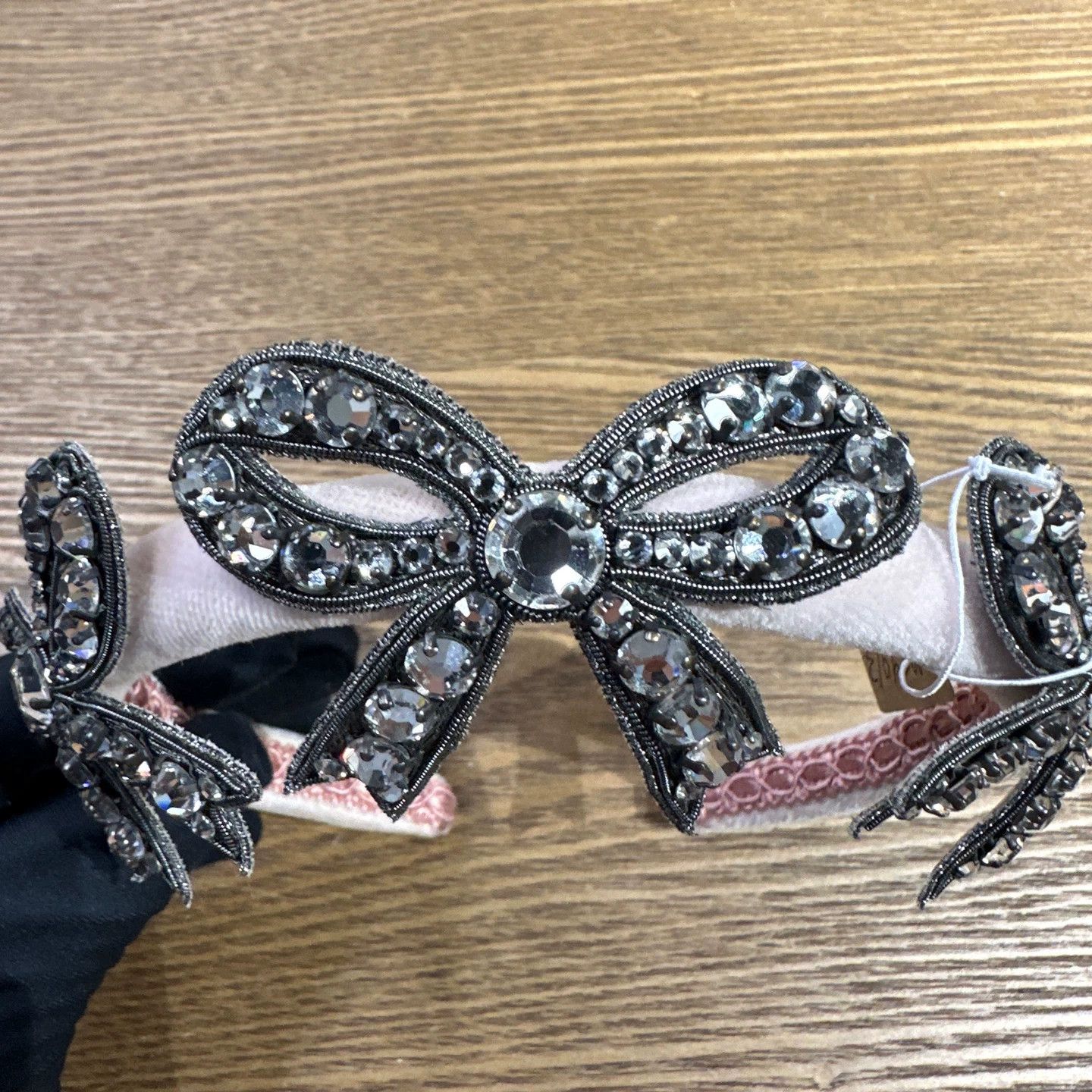 Gucci Gucci may963 crystal bow headband Size ONE SIZE - 2 Thumbnail