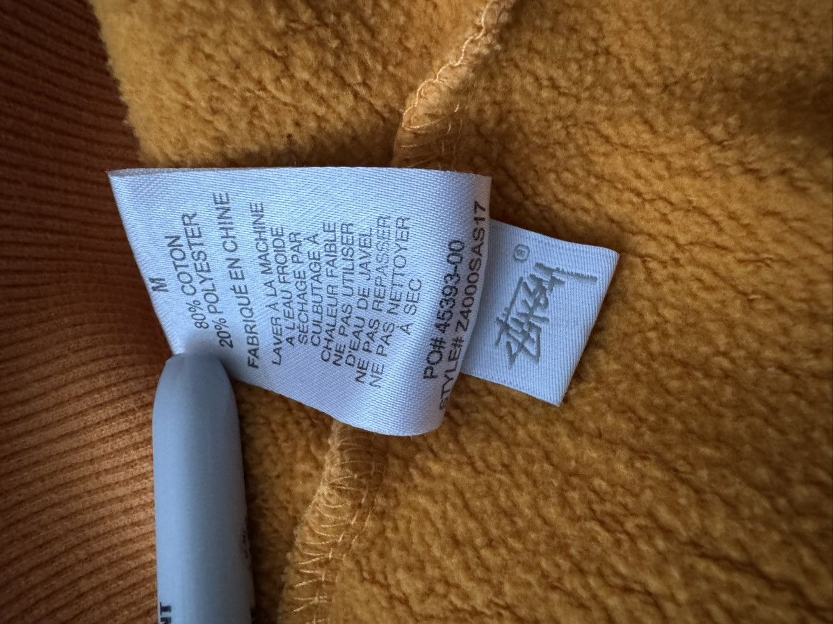 Stussy Stussy Yellow Basic Pigment hoodie Size US M / EU 48-50 / 2 - 7 Thumbnail