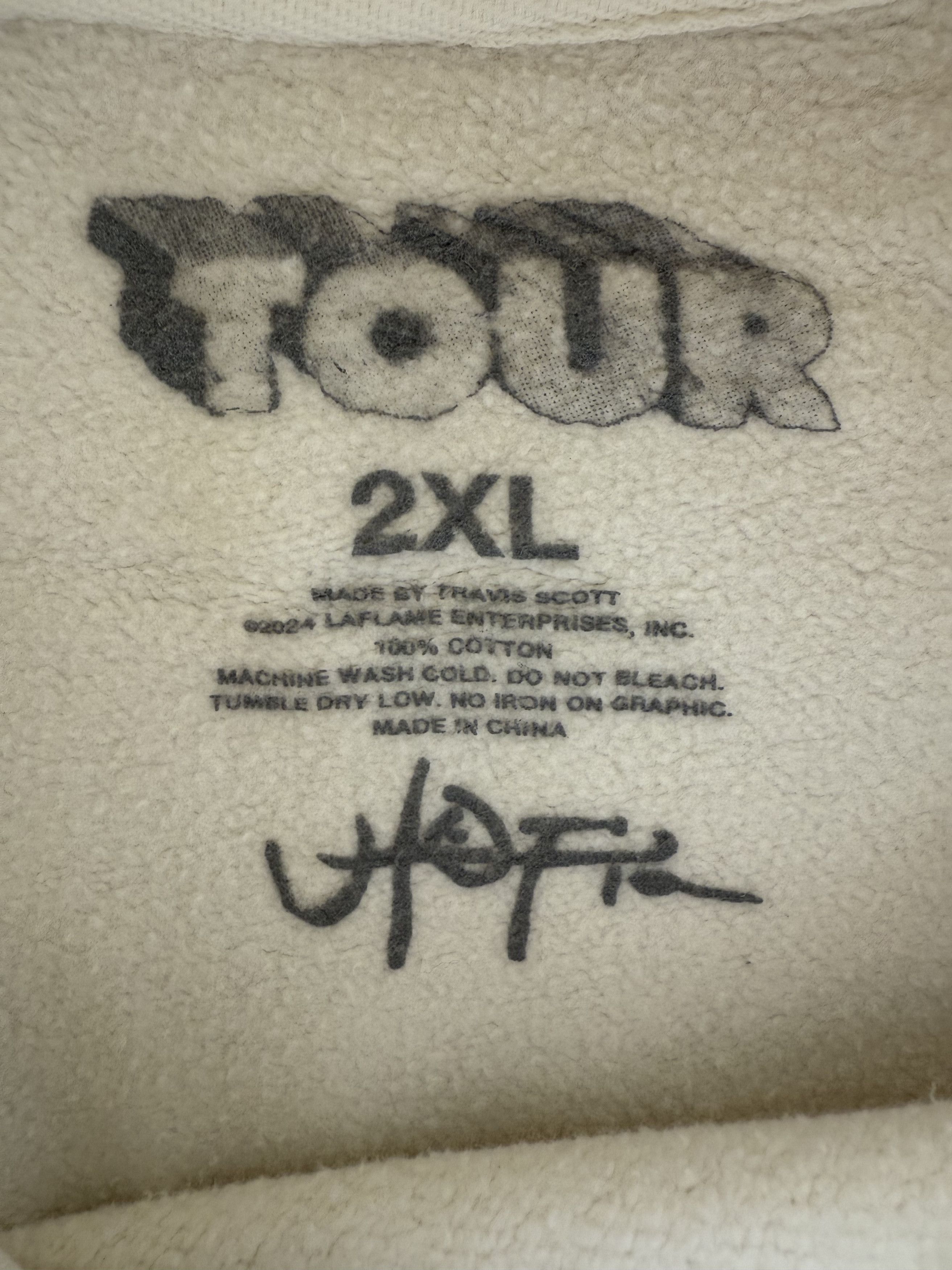 Travis Scott Travis Scott Circus Maximus Europe Tour 24 Hoodie Size US XXL / EU 58 / 5 - 3 Thumbnail