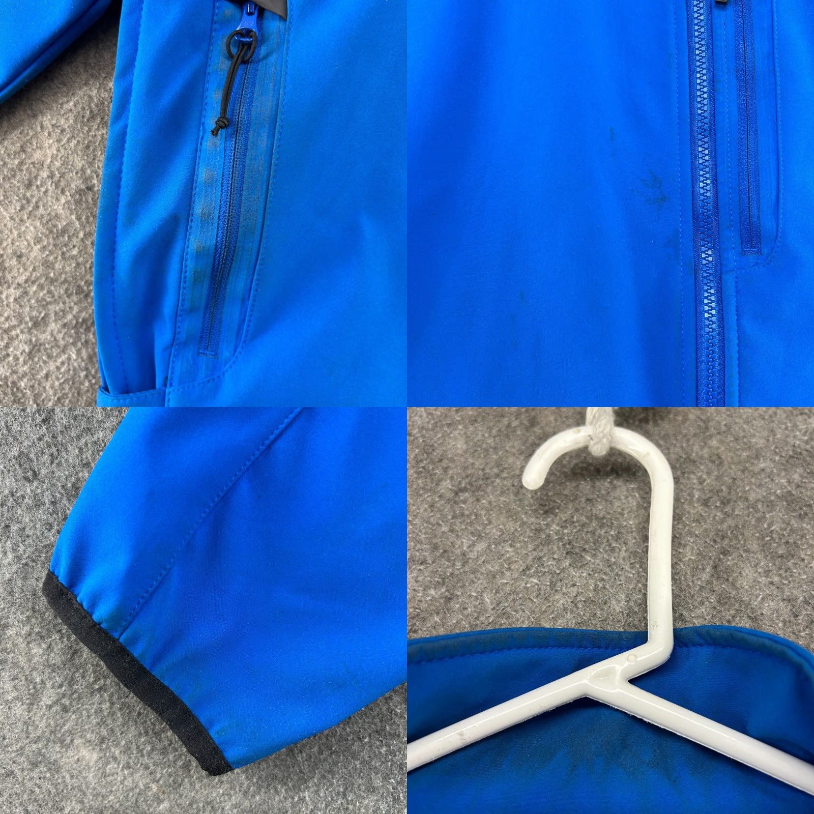 Vintage 511 Tactical Jacket Men 2XL Windbreaker Blue Polyester Fleece Lined Full Zip Lined Regular Outdoor Workwear Casual Shirt? Size US XXL / EU 58 / 5 - 9 Thumbnail