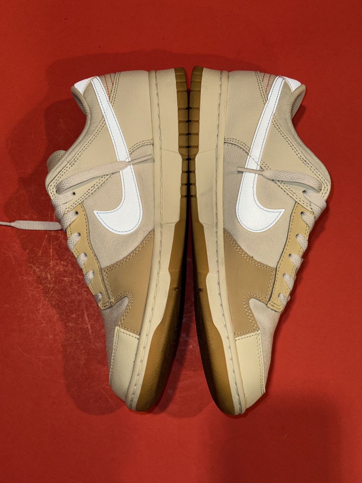 Nike Nike Dunk Low SE “If Lost Return To” Patchwork Sneakers 9 Size US 9 / EU 42 - 3 Thumbnail