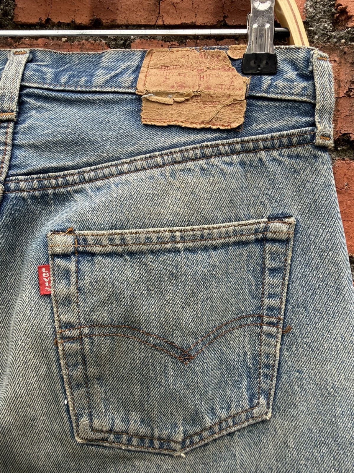 Levi's Vintage Clothing W32x29.5 Vintage levi’s 501 redline made in USA repaired Size US 32 / EU 48 - 4 Thumbnail