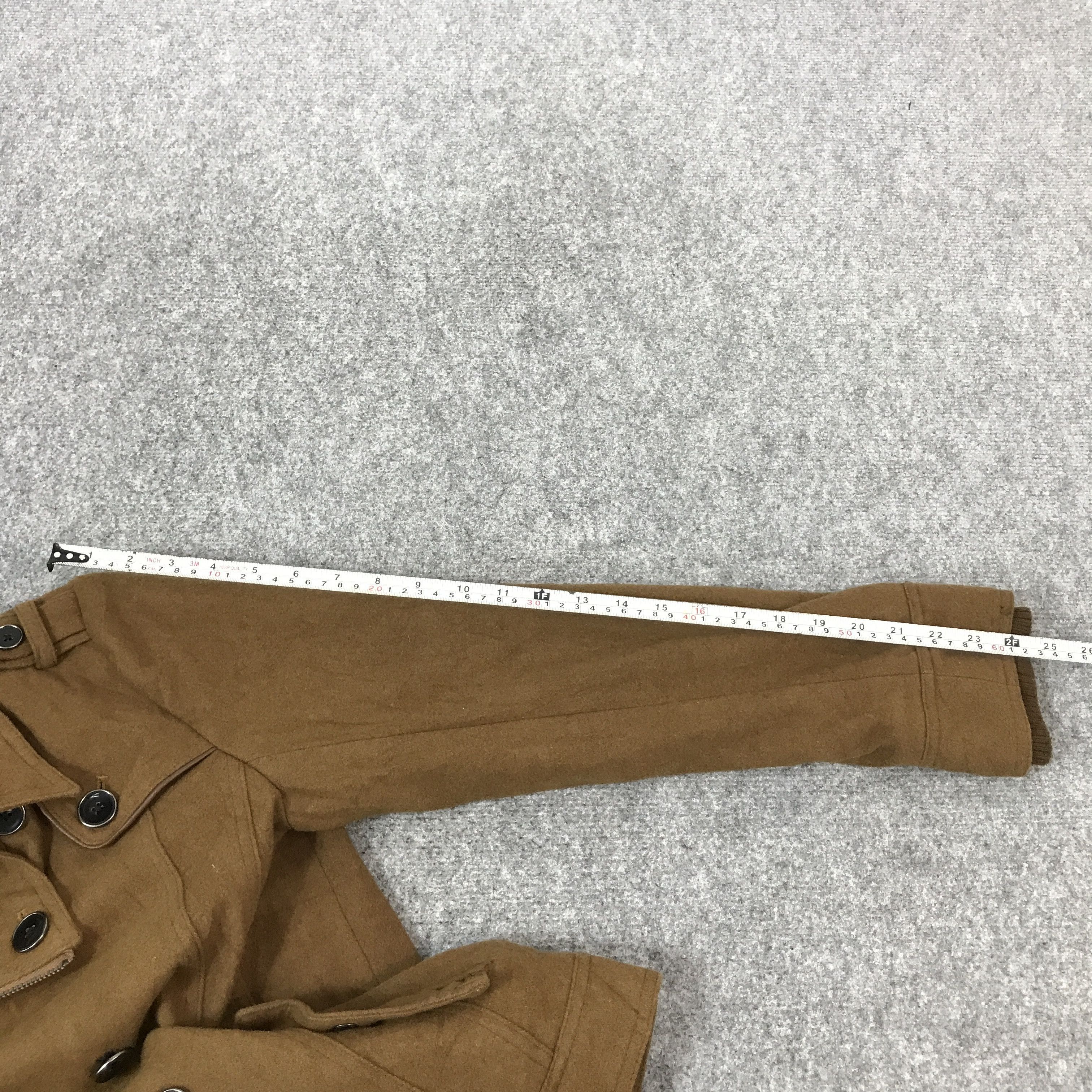 In The Attic × Japanese Brand IN THE ATTIC JAPAN WOOL DOUBLE COLLAR STYLE JACKET Size US M / EU 48-50 / 2 - 10 Thumbnail