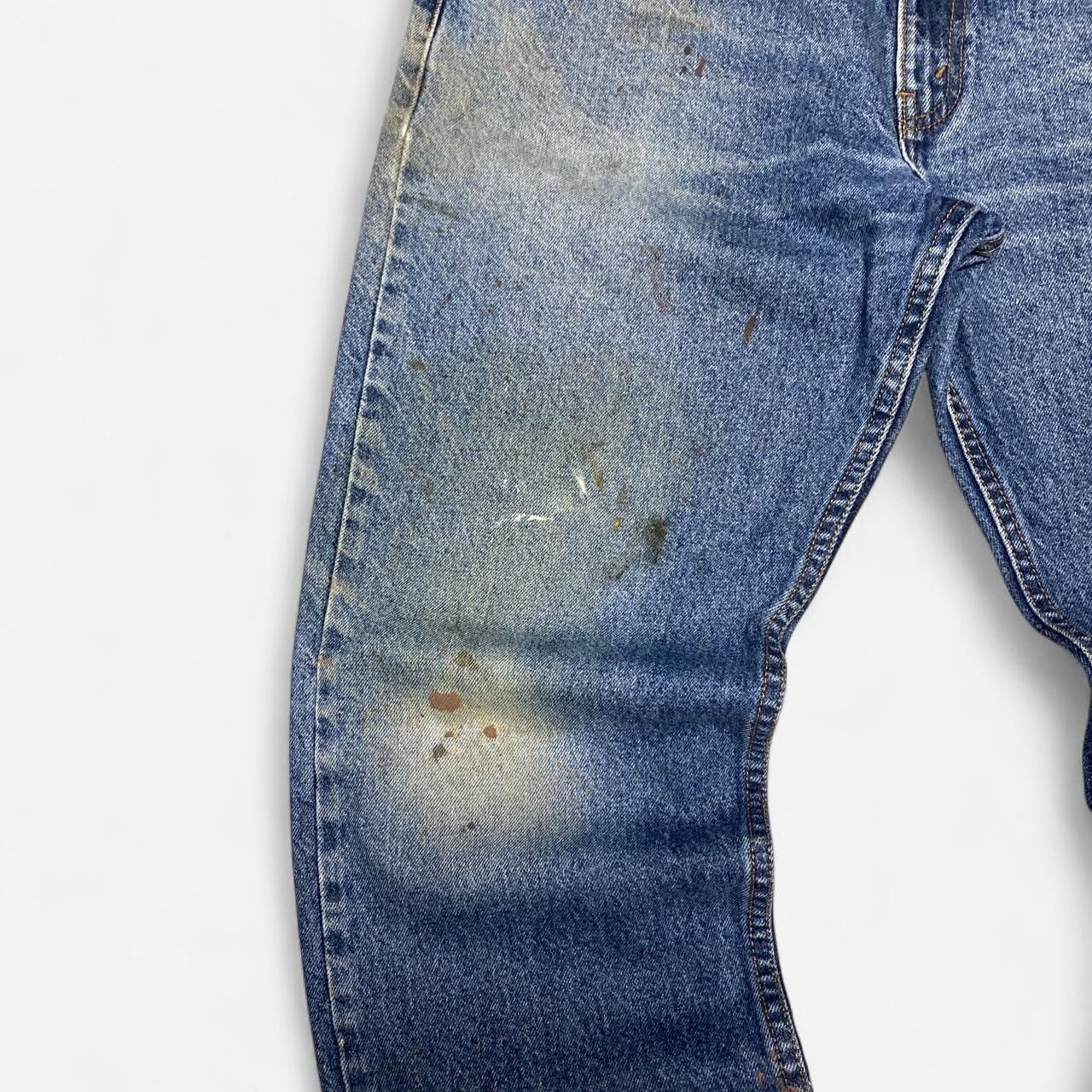 Other Vintage signature Levi faded paint splattered denim Size US 34 / EU 50 - 2 Thumbnail