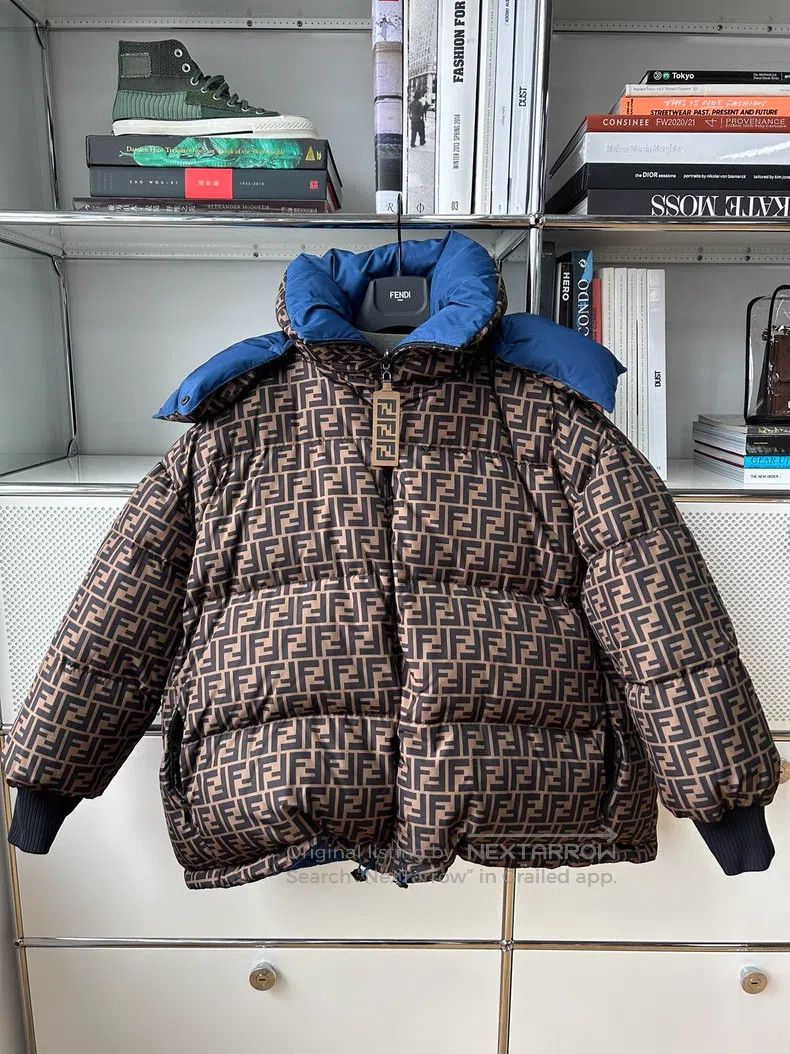 Fendi Fendi Monogrammed hooded reversible down jacket Size S / US 4 / IT 40 - 1 Thumbnail