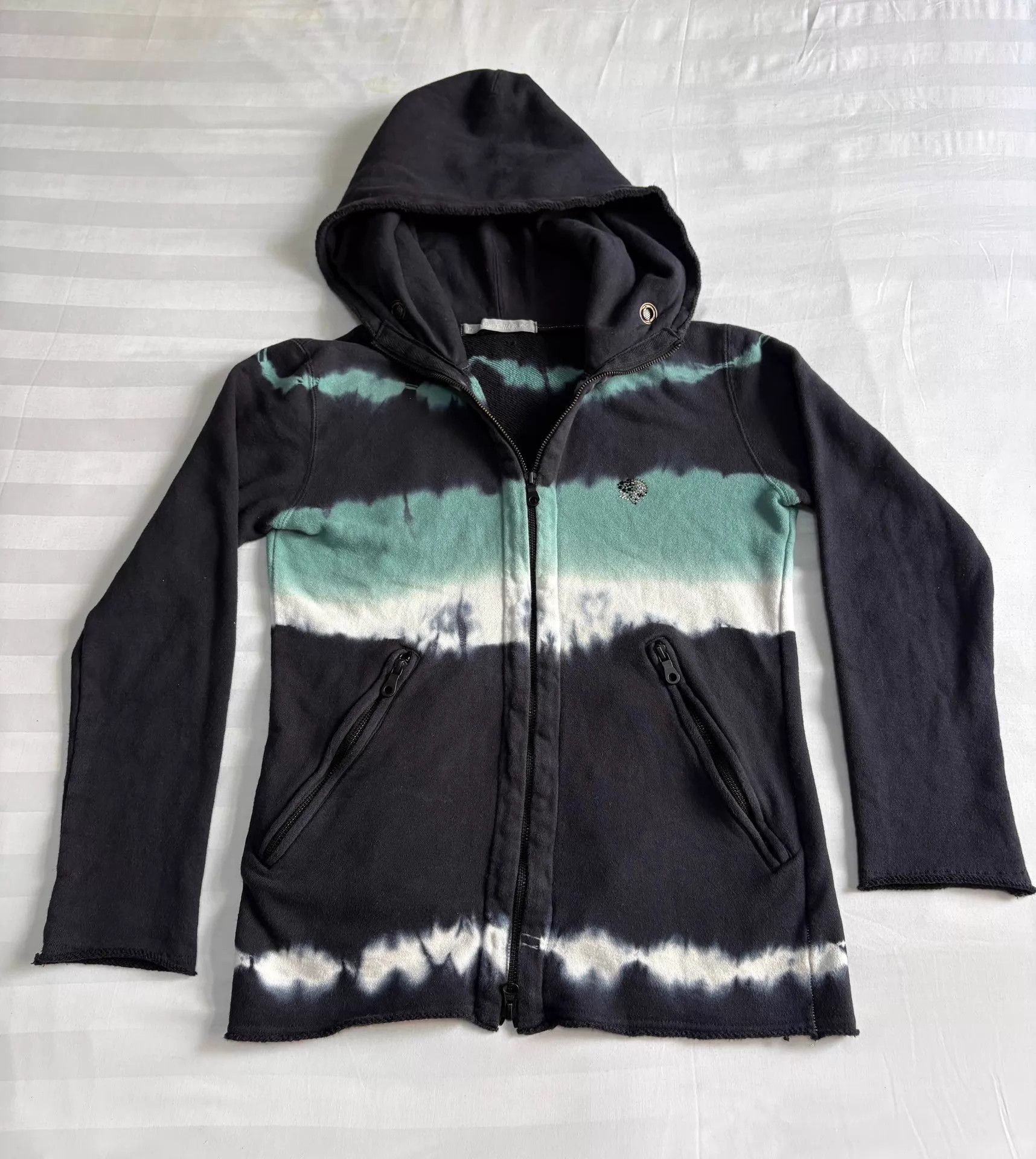 FranCisT MOR.K.S francist mor.k.s. vintage kei tie-dye hoodie double zip Size S / US 4 / IT 40 - 4 Thumbnail