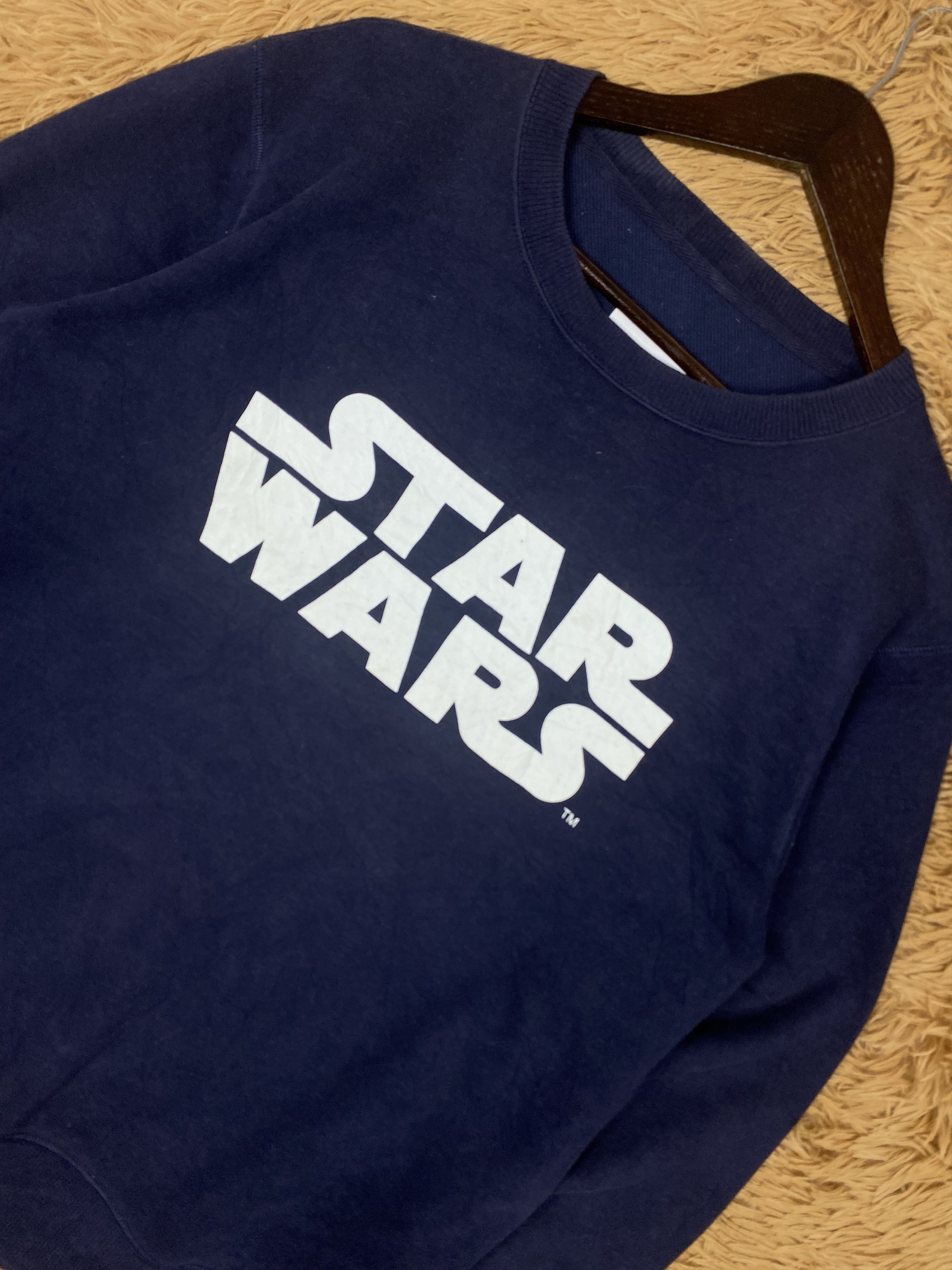 GU Vintage Star Wars X Gu Sweatshirts PS0216 Size US XL / EU 56 / 4 - 2 Thumbnail