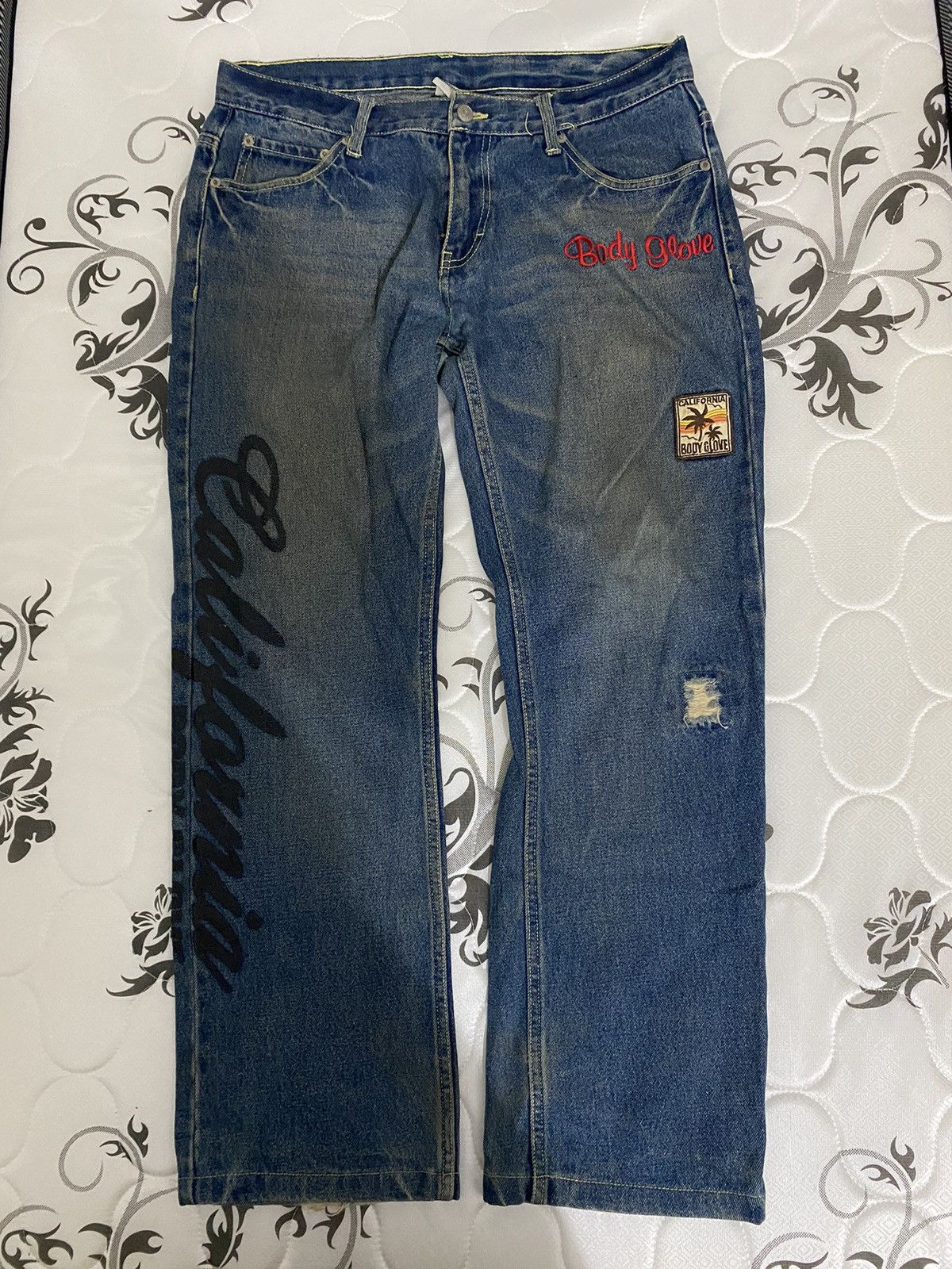 Body Glove × Vintage Y2K Body Glove Jeans Size US 36 / EU 52 - 1 Thumbnail
