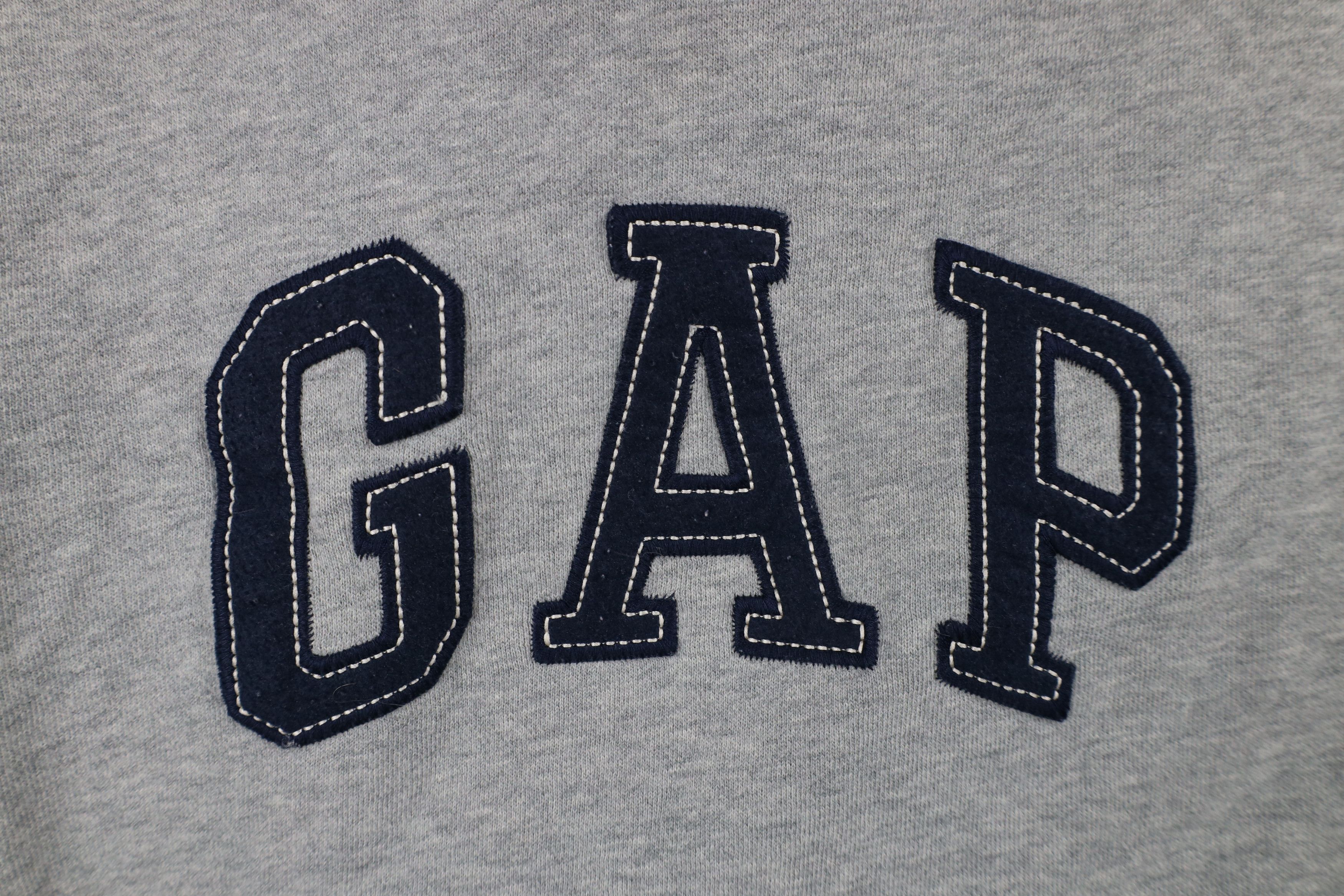 Gap × Vintage Vintage Y2K Gap Spell Out Block Letter Hoodie Sweatshirt Size S / US 4 / IT 40 - 9 Thumbnail