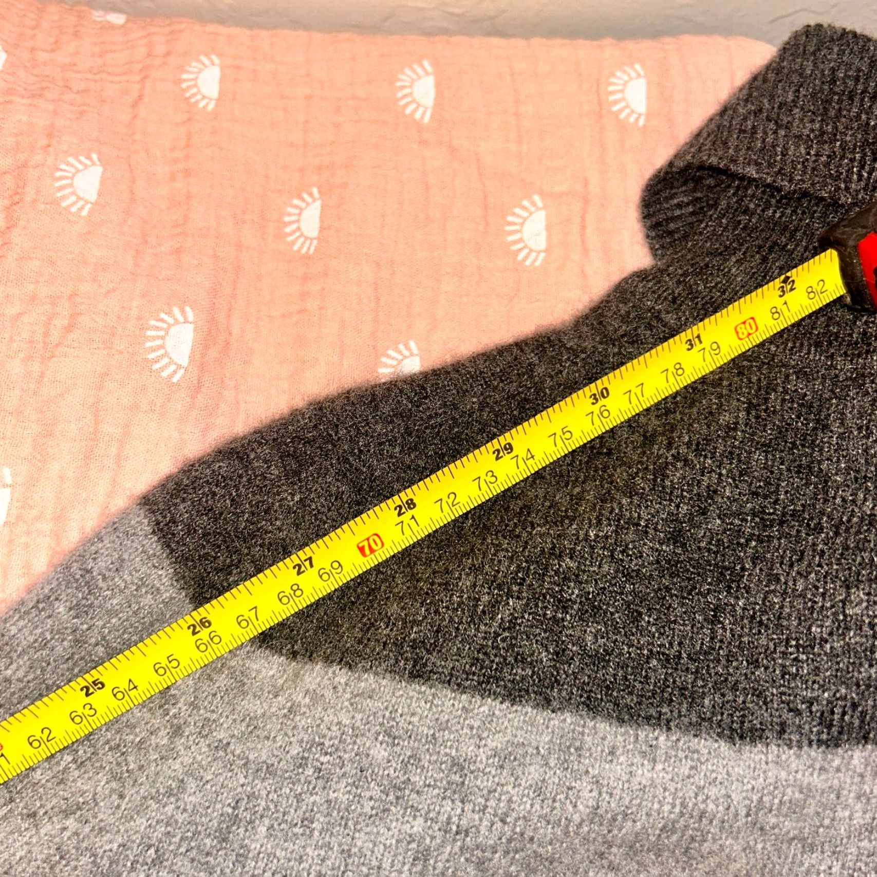 Charter Club Charter Club Sweater Womens XS Gray Brown Striped Cashmere Turtleneck Size XS / US 0-2 / IT 36-38 - 3 Thumbnail