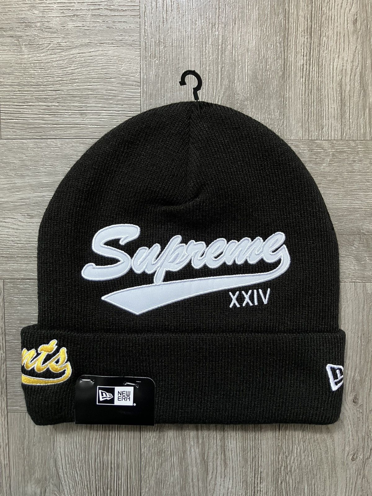 Supreme Supreme New Era Salvation Beanie Black | Grailed
