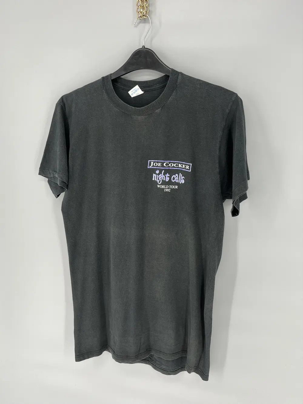 Band Tees × Vintage Joe Cocker Concert T-Shirt Vintage 1992 Night Calls Single Size US XL / EU 56 / 4 - 3 Thumbnail