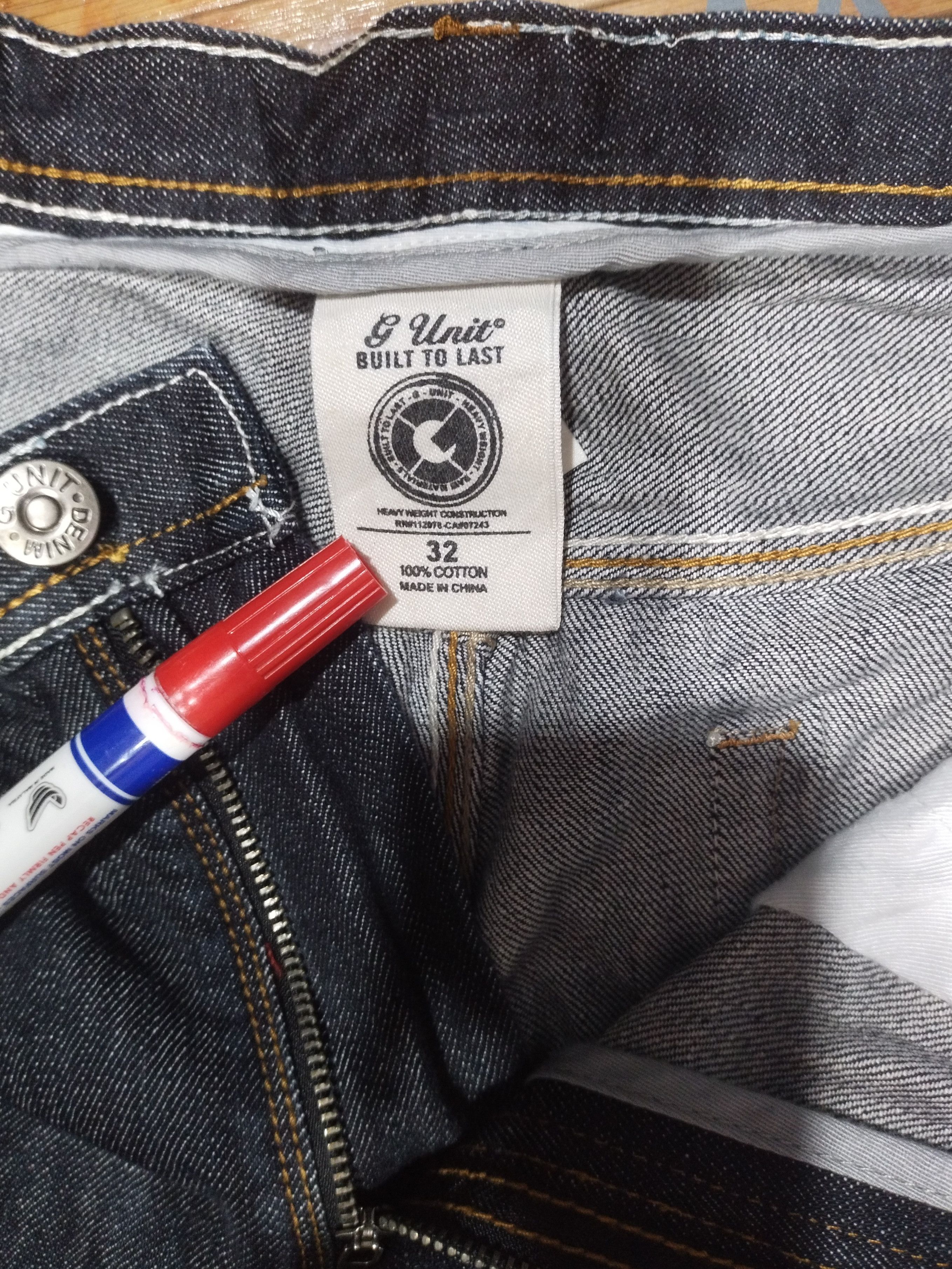 Vintage G - Unit Built To Last Sz 32" Size US 32 / EU 48 - 12 Thumbnail