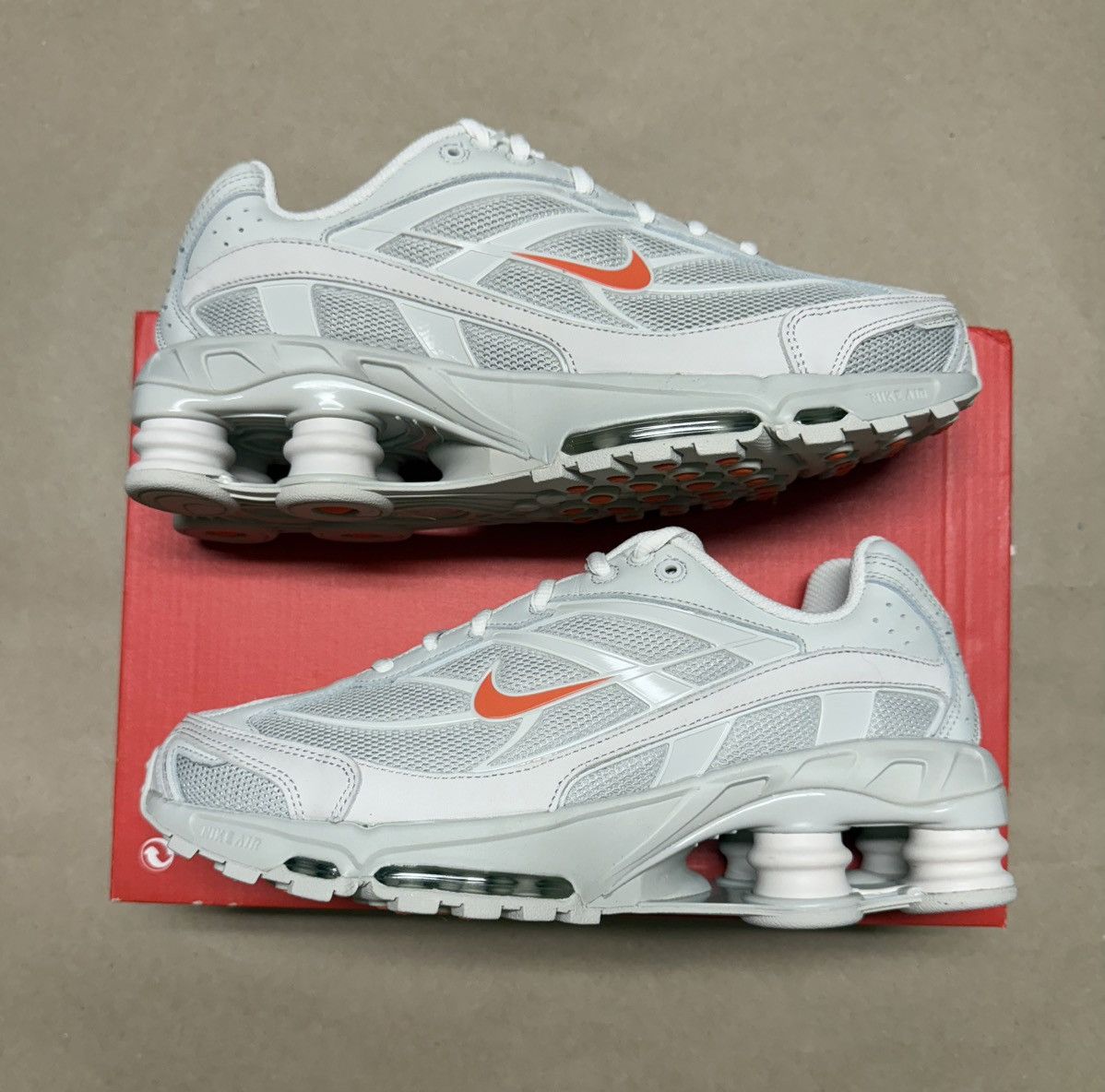 Nike Shox Ride Men's Light Bone sz Air Max running NEW