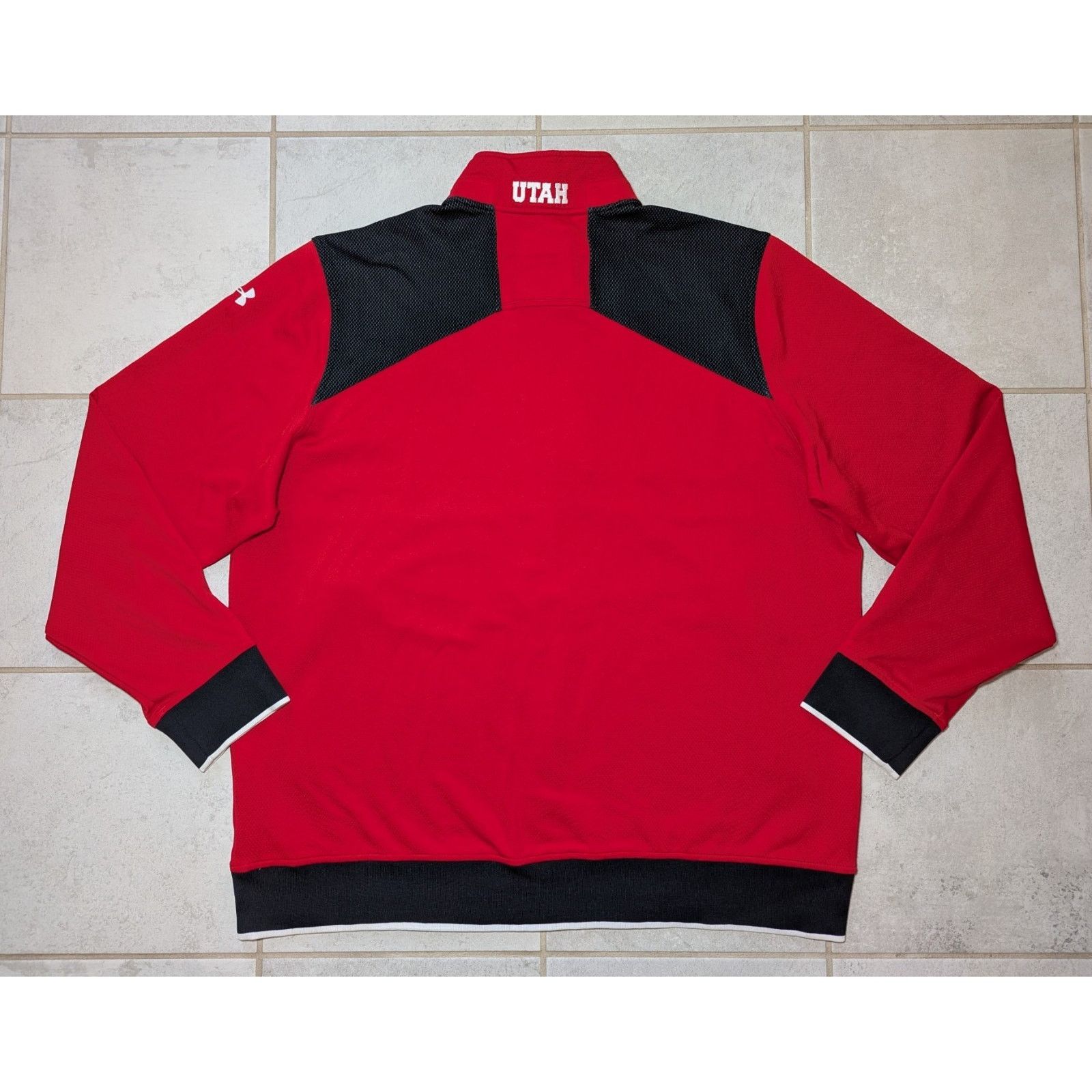 Under Armour Under Armour Men's XXL Utah Utes Jacket ColdGear Zip Jacket Size US XXL / EU 58 / 5 - 6 Thumbnail