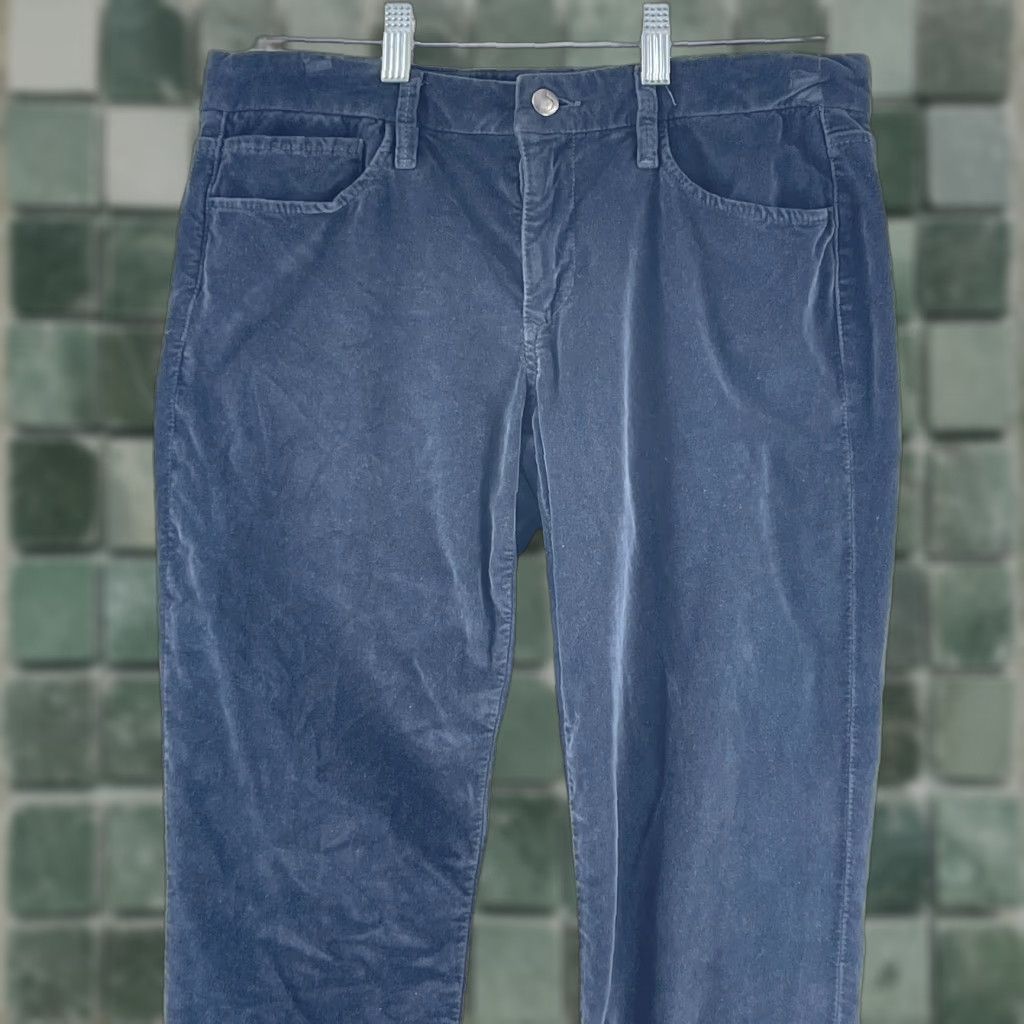 Vintage VINTAGE Joe's Jeans Chelsea Velvet Skinny Pants Womens Low-Rise Casual Made in USA Size 28 Gray 31" Waist 31" Inseam JSNA Size 28" / US 6 / IT 42 - 1 Thumbnail