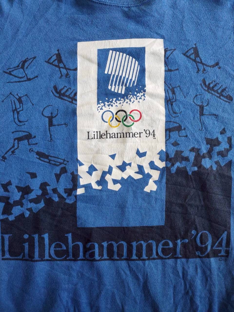 Hanes 1994 Lillehammer Norway Winter Olympics Sweatshirt XL Size US XL / EU 56 / 4 - 4 Thumbnail