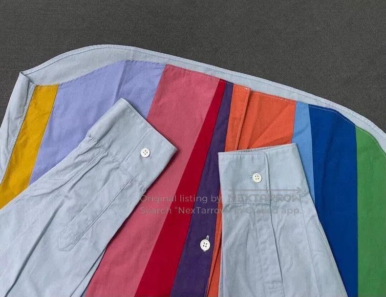 Comme des Garcons Comme des Garcons AW2020 Colorblock Shirt. Size US M / EU 48-50 / 2 - 4 Thumbnail