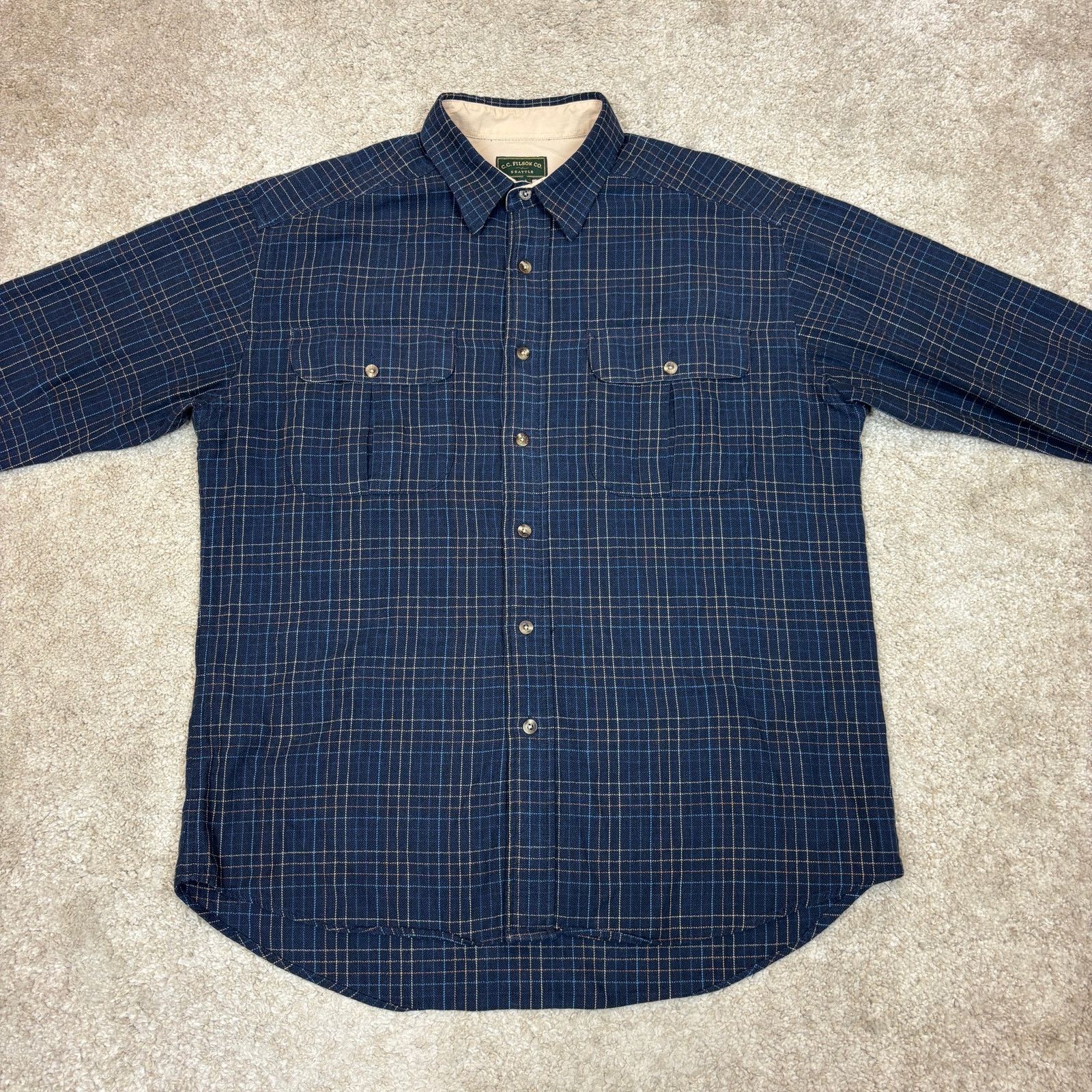 Filson CC Filson Plaid Flannel Shirt Men's Large Gorpcore Granola Size US L / EU 52-54 / 3 - 2 Thumbnail