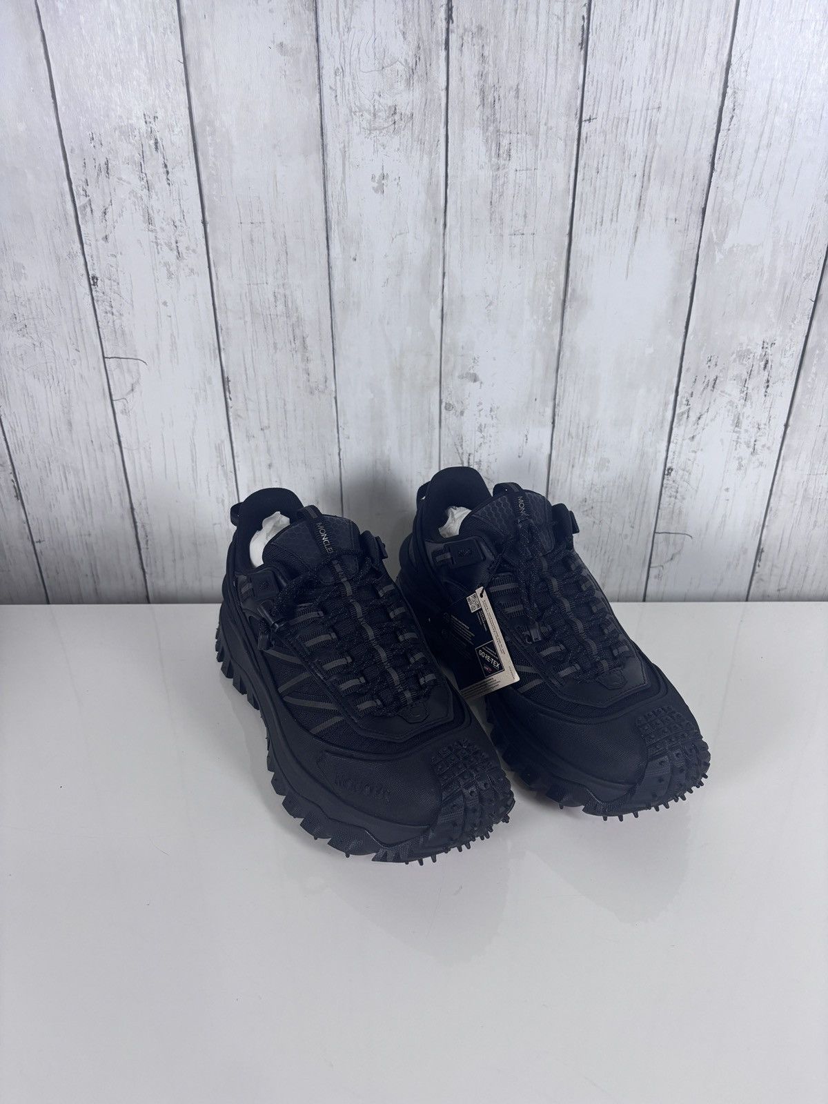 Moncler Moncler Trailgrip GTX Black Trainers Size 39 Size US 6 / EU 39 - 3 Thumbnail