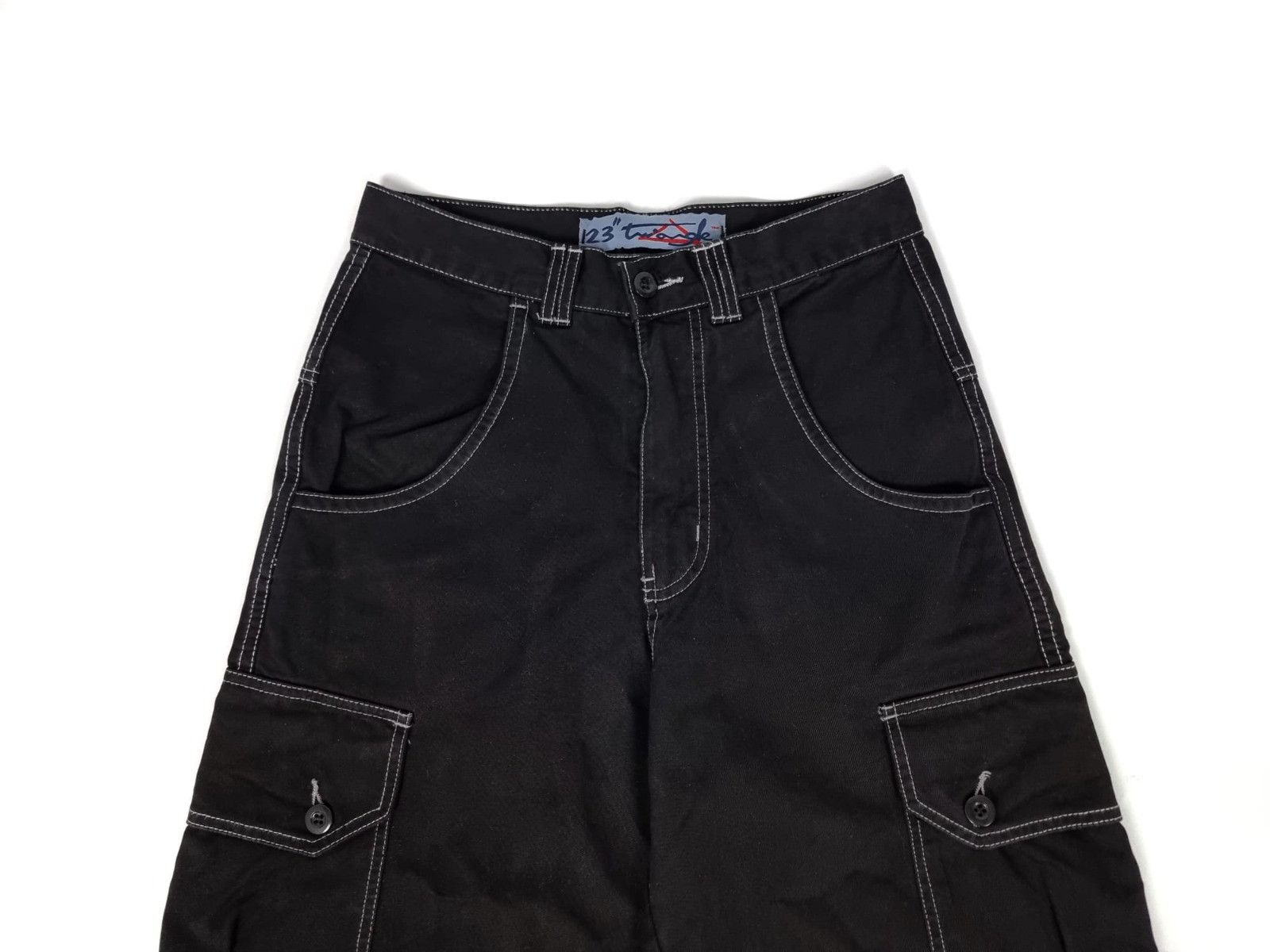 Vintage vintage triangle skate baggy jeans black XS mens womens Size US 29 - 12 Thumbnail