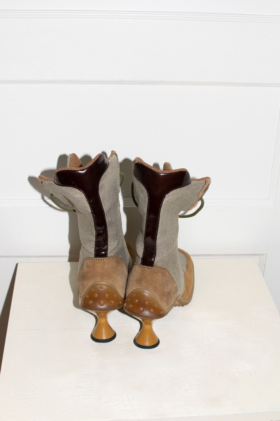 Miu Miu 1999 Miu Miu Bubble Sole Boots Size US 9 / IT 39 - 3 Thumbnail