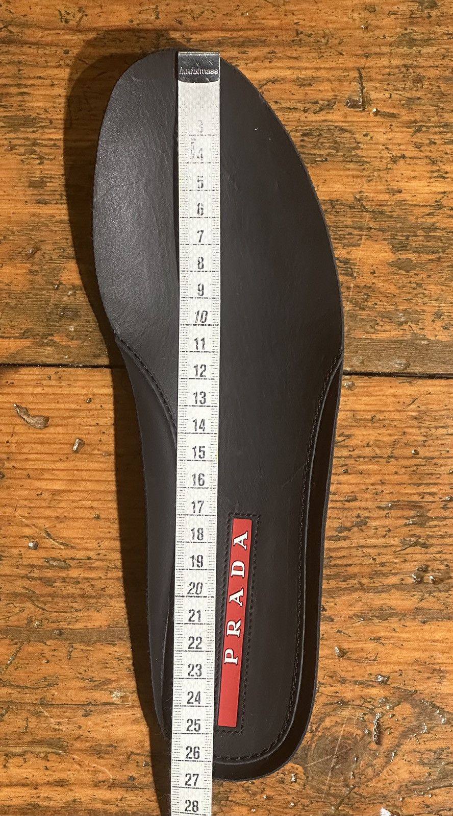 Prada Prada Linea Rossa 'Sport' Black Loafers With Metal Buckle Size US 6 / EU 39 - 7 Thumbnail