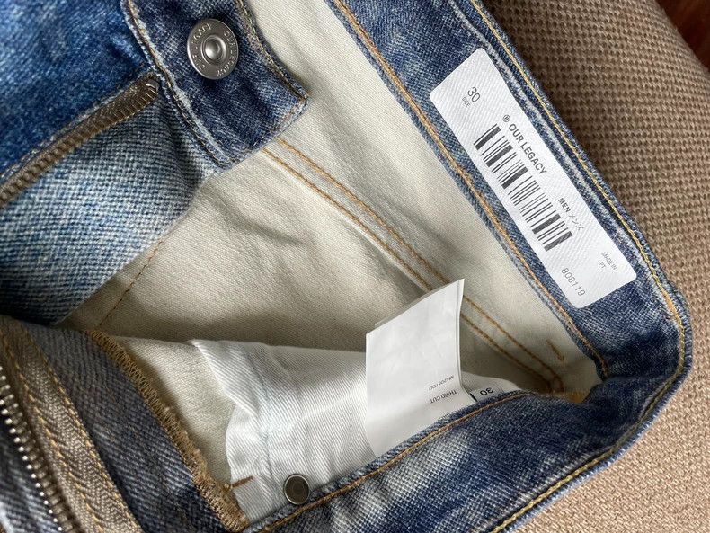 Our Legacy our legacyFw22 jeans 2505-Nextarrow Size US 30 / EU 46 - 5 Thumbnail