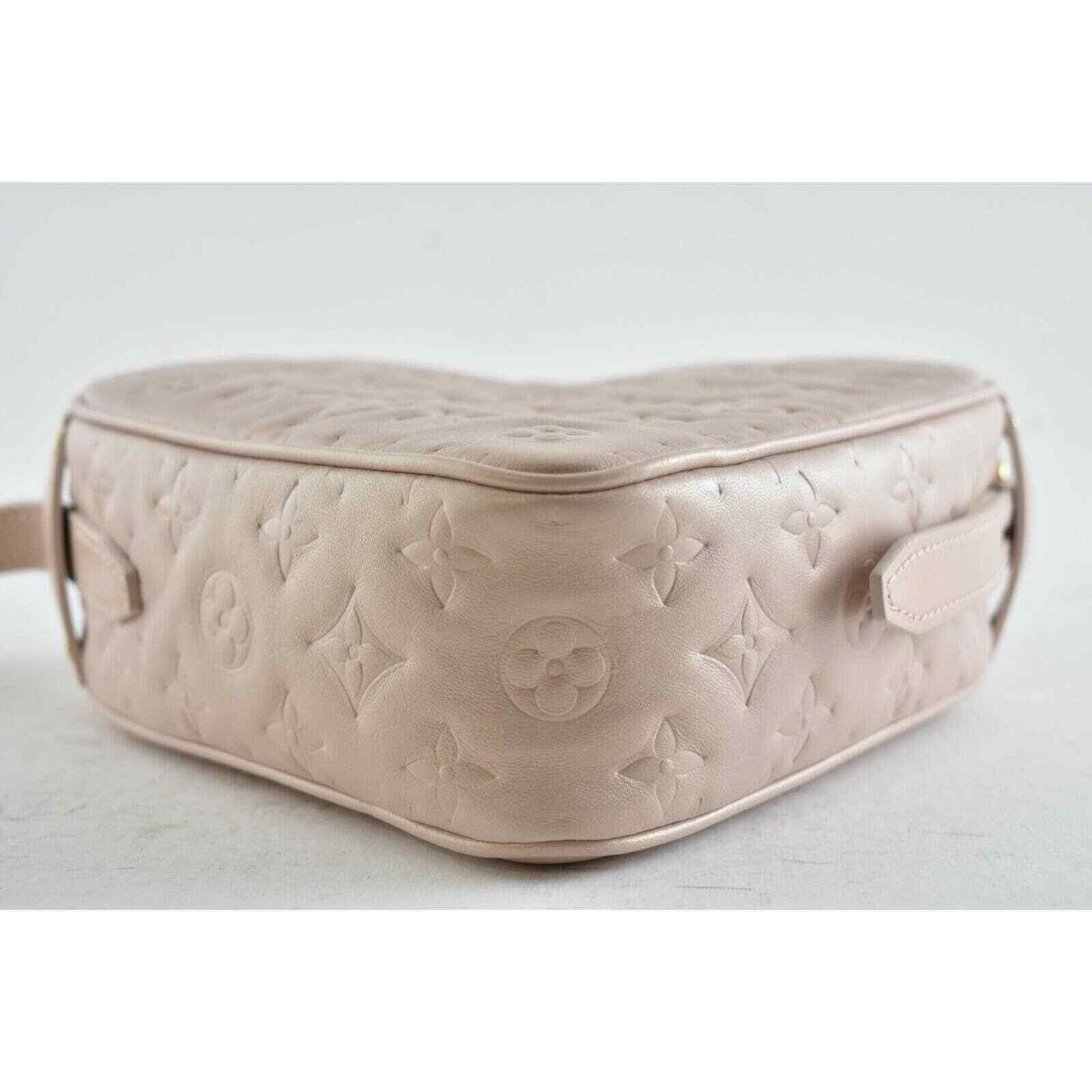 Louis Vuitton Sac Coeur Heart Fall In Love Pink Monogram Bag