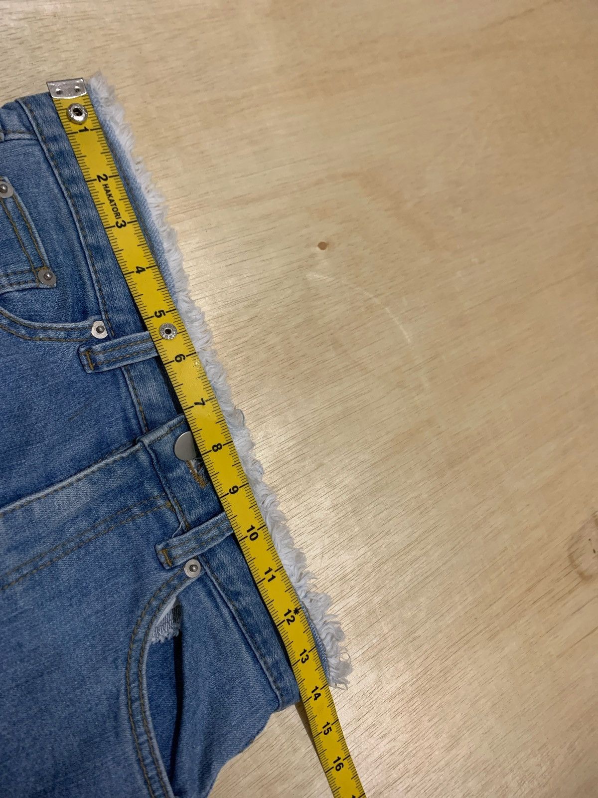 14th Addiction × 20471120 × Japanese Brand Y2k Flare DINT Denim Jeans Bootcut Size 28" / US 6 / IT 42 - 11 Thumbnail