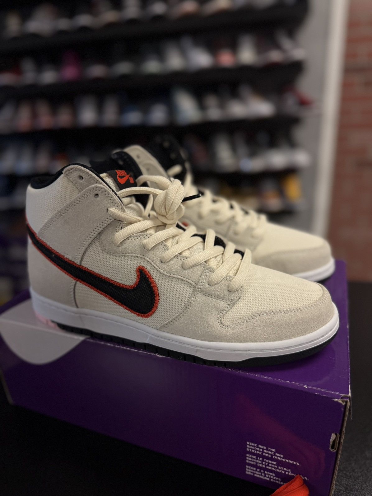 Nike SB Dunk High PRO PRM "San Francisco Giants"DO9394-100 10.5 Size US 10.5 / EU 43-44 - 2 Thumbnail