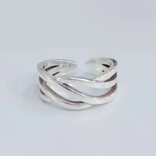 Ring Of Fire × Vintage Multilayer Ring🔥🔥🔥 Size ONE SIZE - 2 Thumbnail